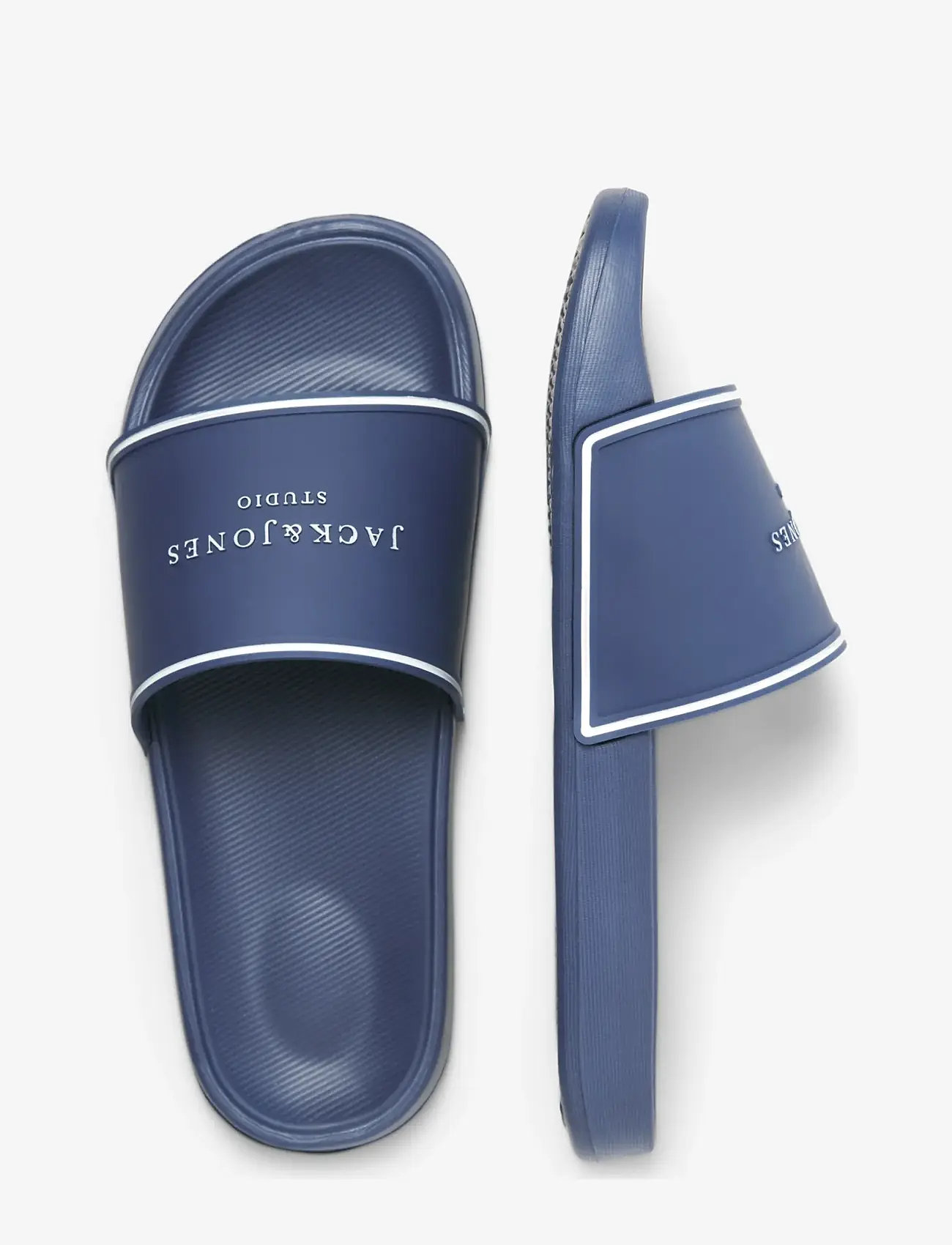 Jack & Jones - JFWARTILLERY MOULDED SLIDER SN - badeschuhe - navy peony - 5