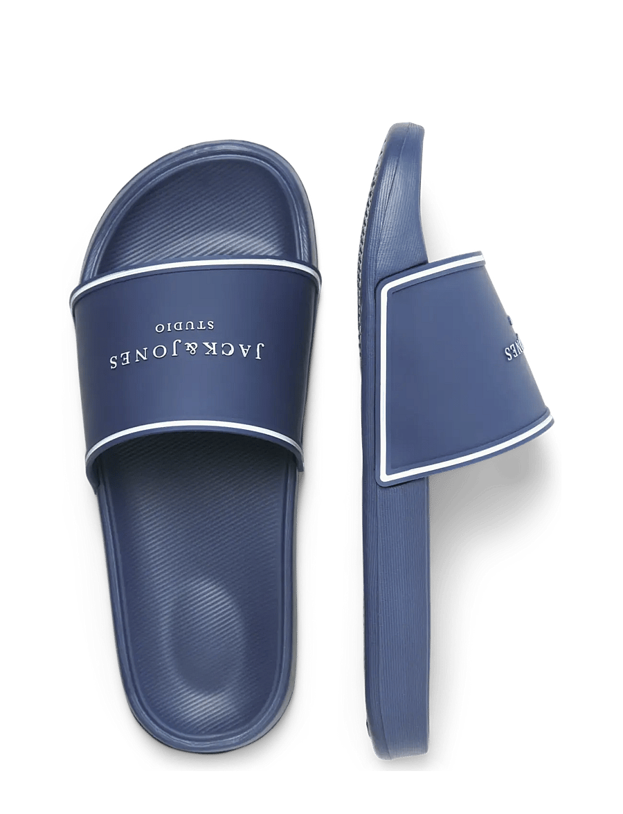 Jack & Jones - JFWARTILLERY MOULDED SLIDER SN - badeschuhe - navy peony - 5