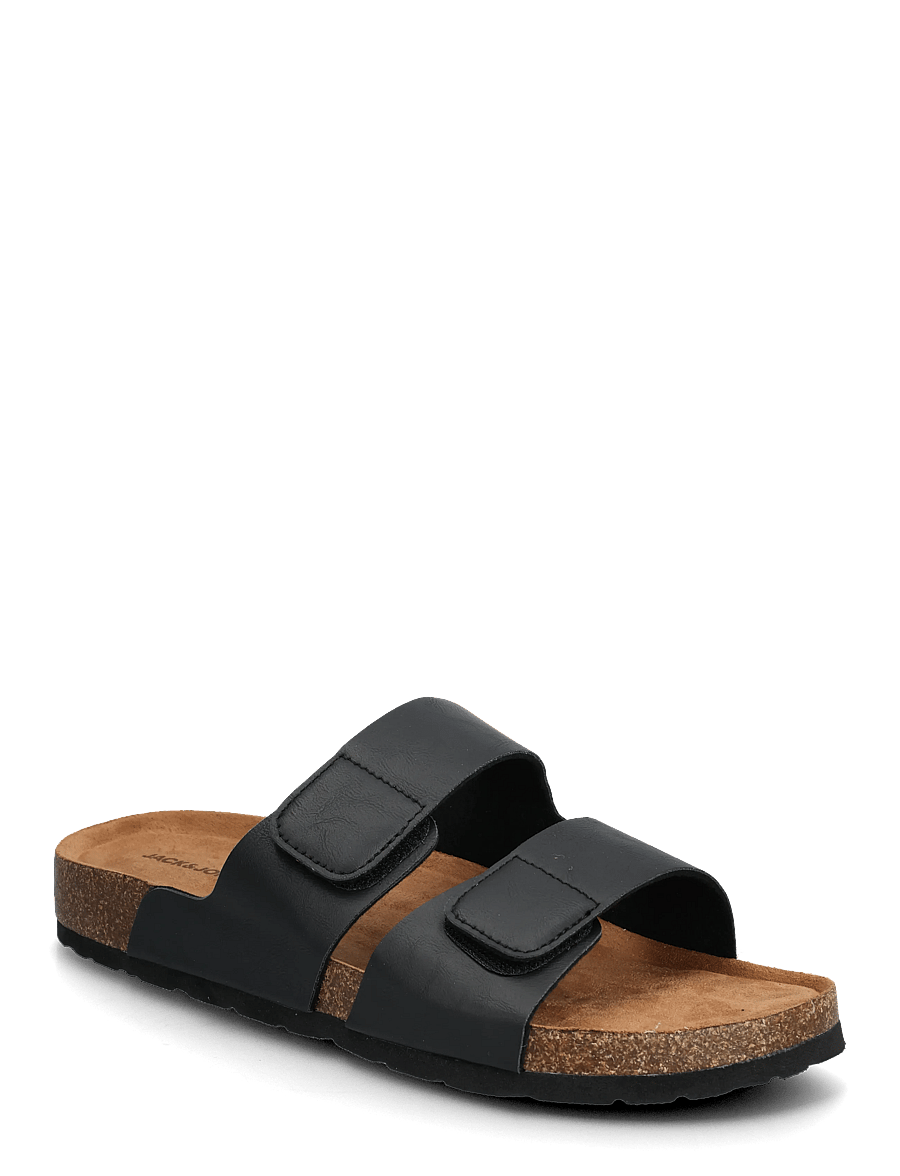 Jack & Jones - JFWBRUNSWICK PU STRAP SANDAL - collections - black - 0