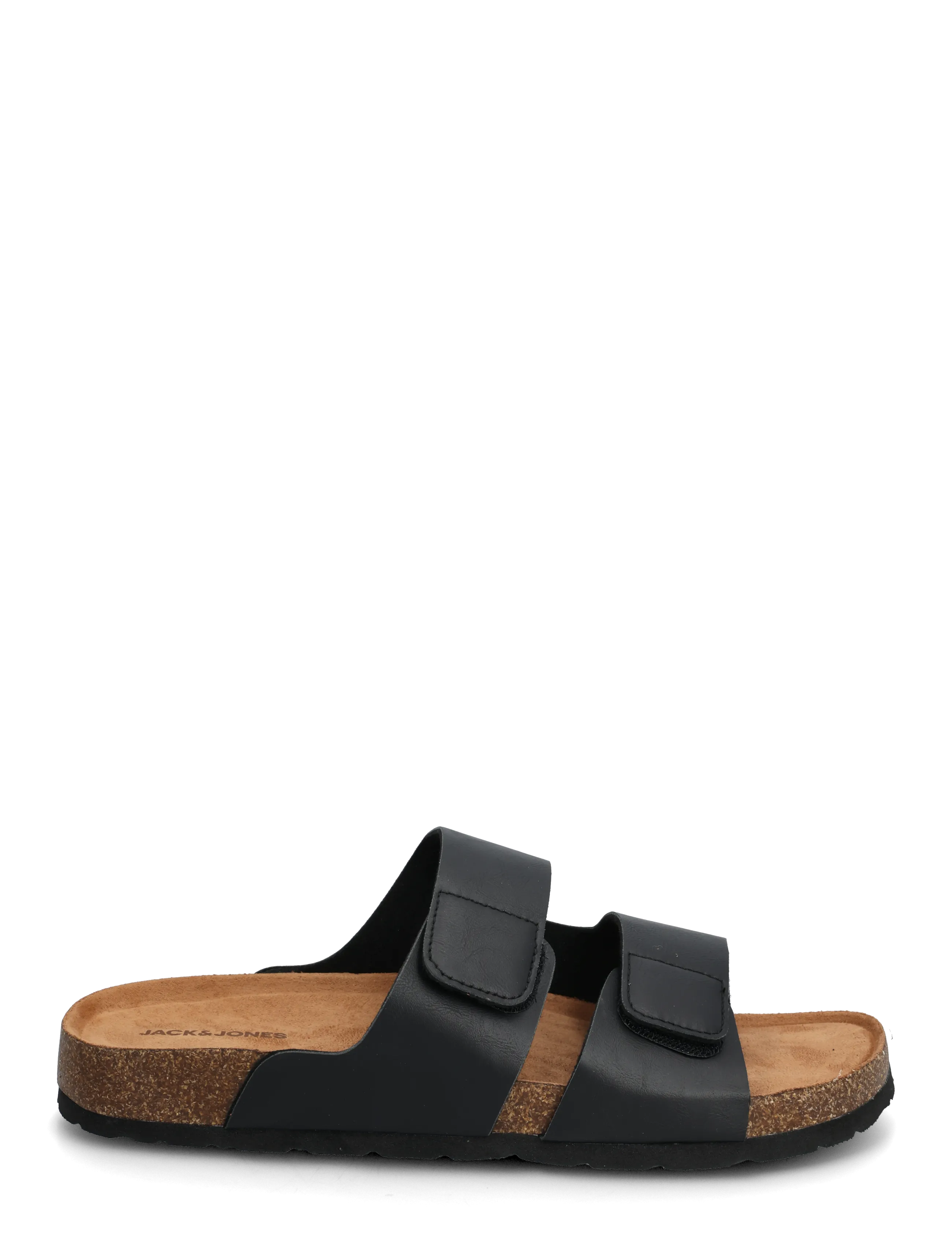 Jack & Jones - JFWBRUNSWICK PU STRAP SANDAL - laveste priser - black - 1