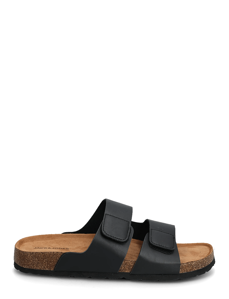 Jack & Jones - JFWBRUNSWICK PU STRAP SANDAL - collections - black - 1