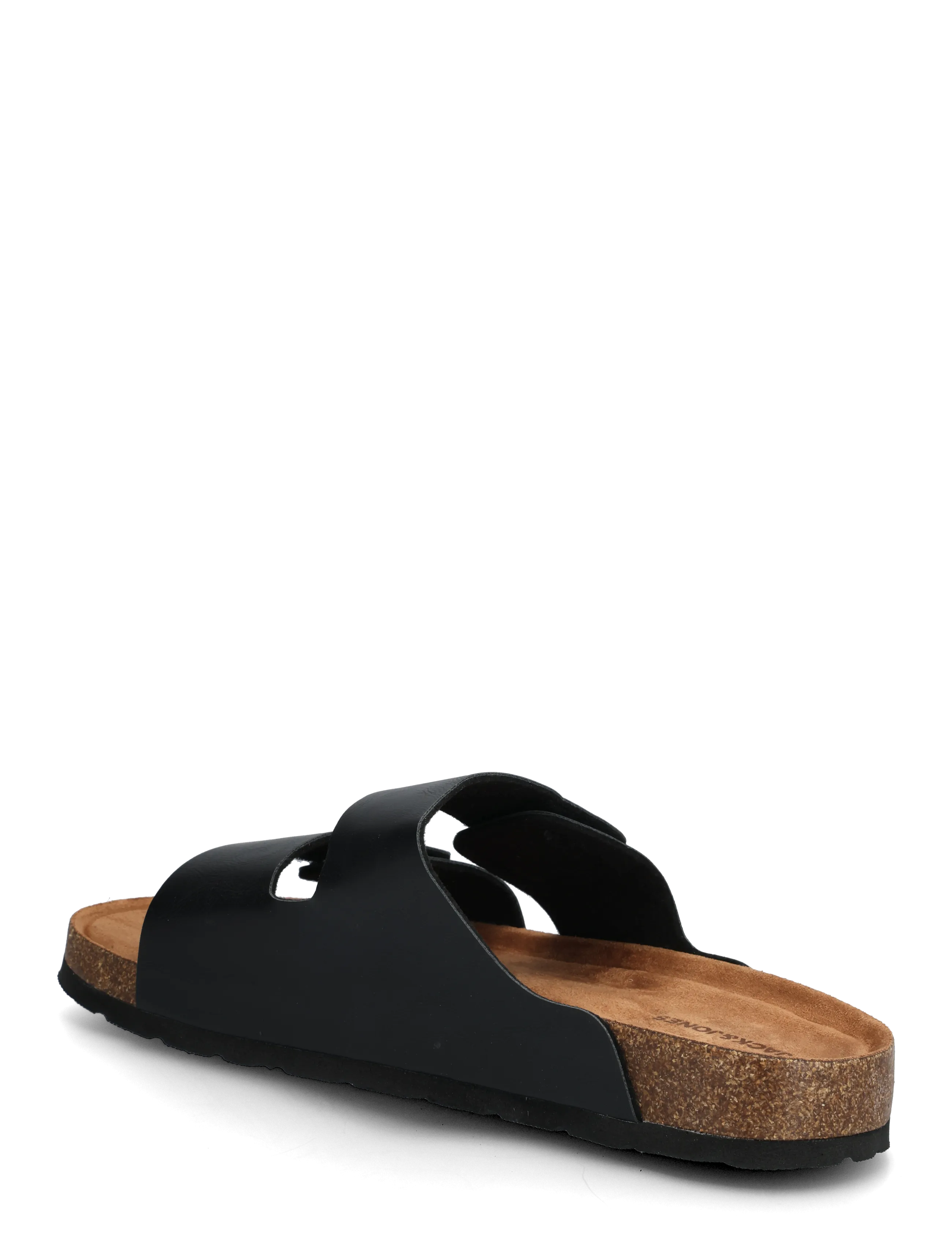 Jack & Jones - JFWBRUNSWICK PU STRAP SANDAL - laveste priser - black - 2