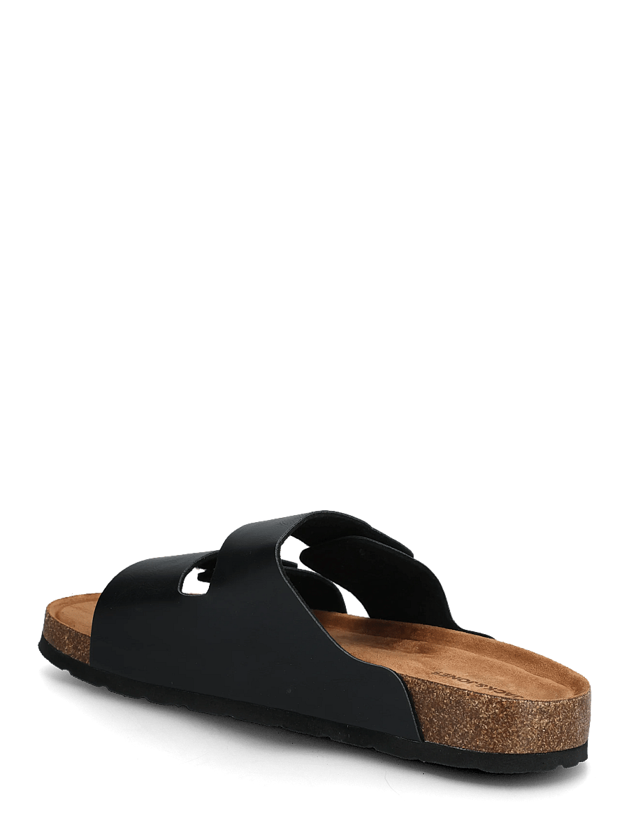 Jack & Jones - JFWBRUNSWICK PU STRAP SANDAL - collections - black - 2