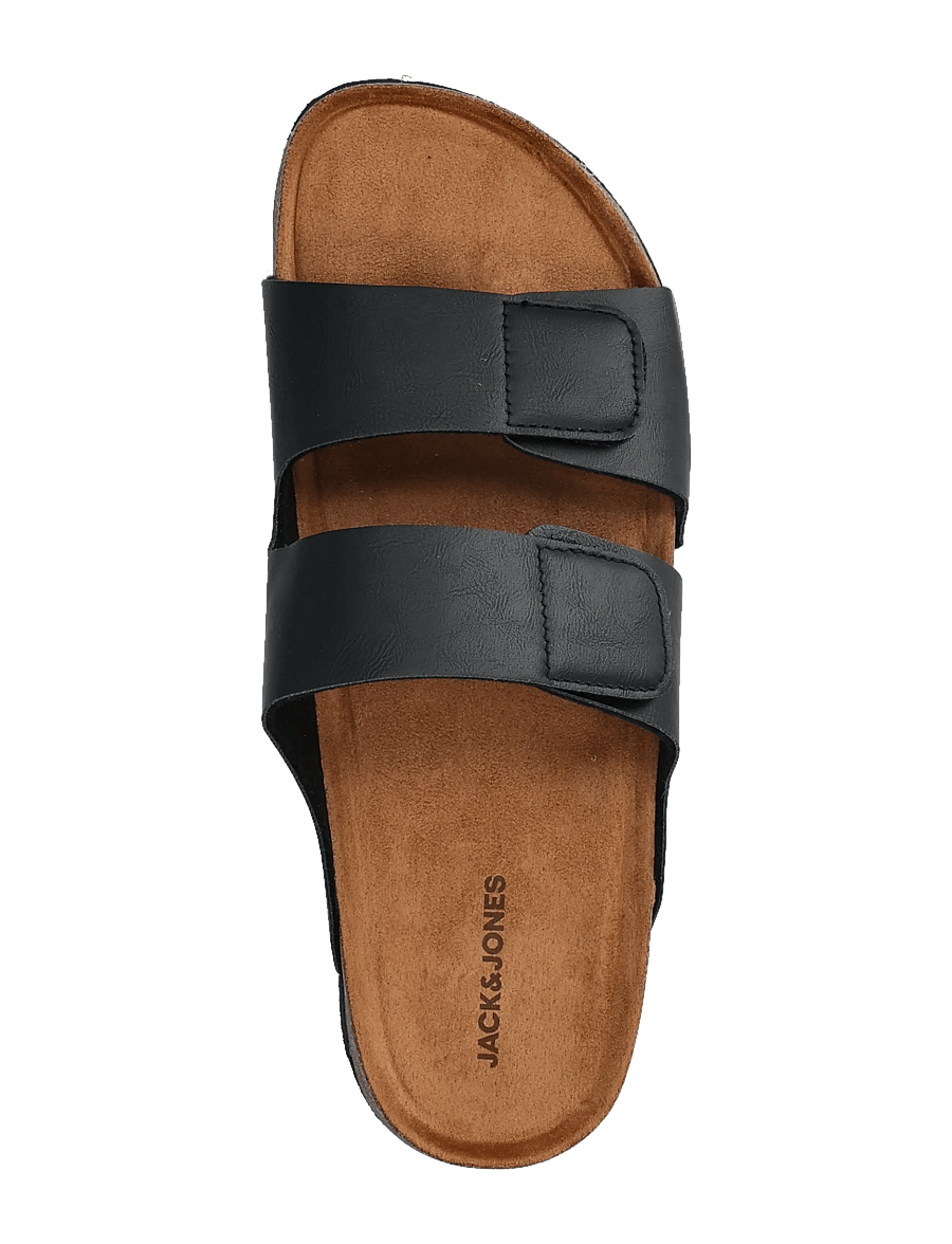 Jack & Jones - JFWBRUNSWICK PU STRAP SANDAL - collections - black - 3