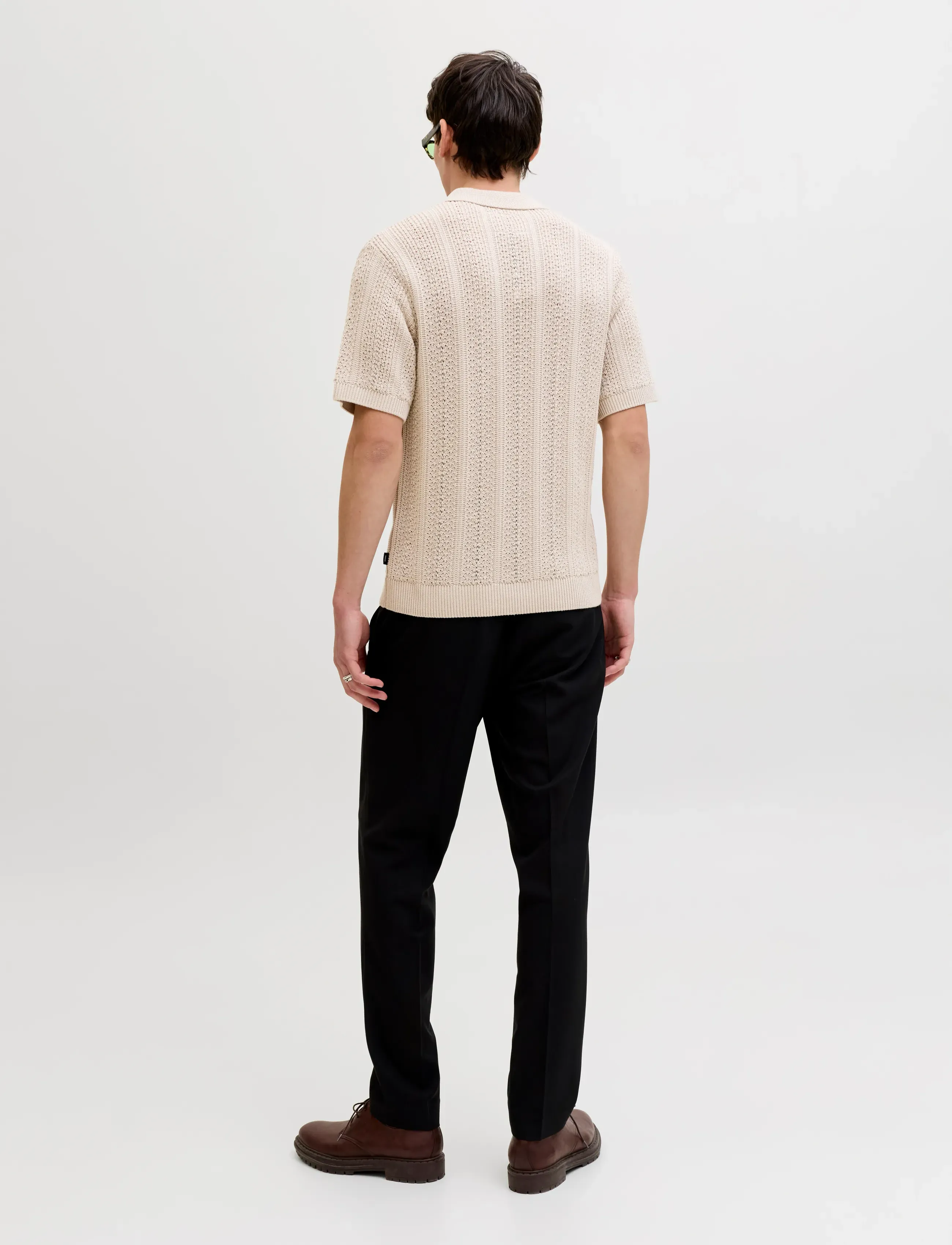 Jack & Jones - JPRBLAWINSTON KNIT POLO SS SN - gestrickte polohemden - ancient scroll - 2