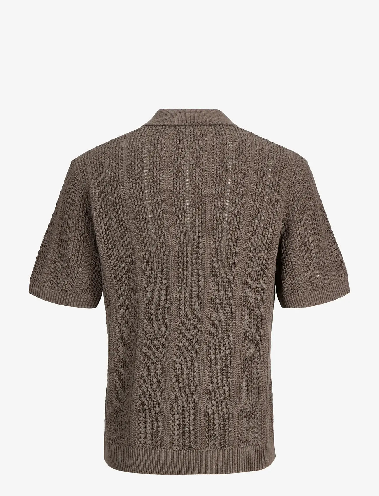 Jack & Jones - JPRBLAWINSTON KNIT POLO SS SN - polostrik - morel - 2