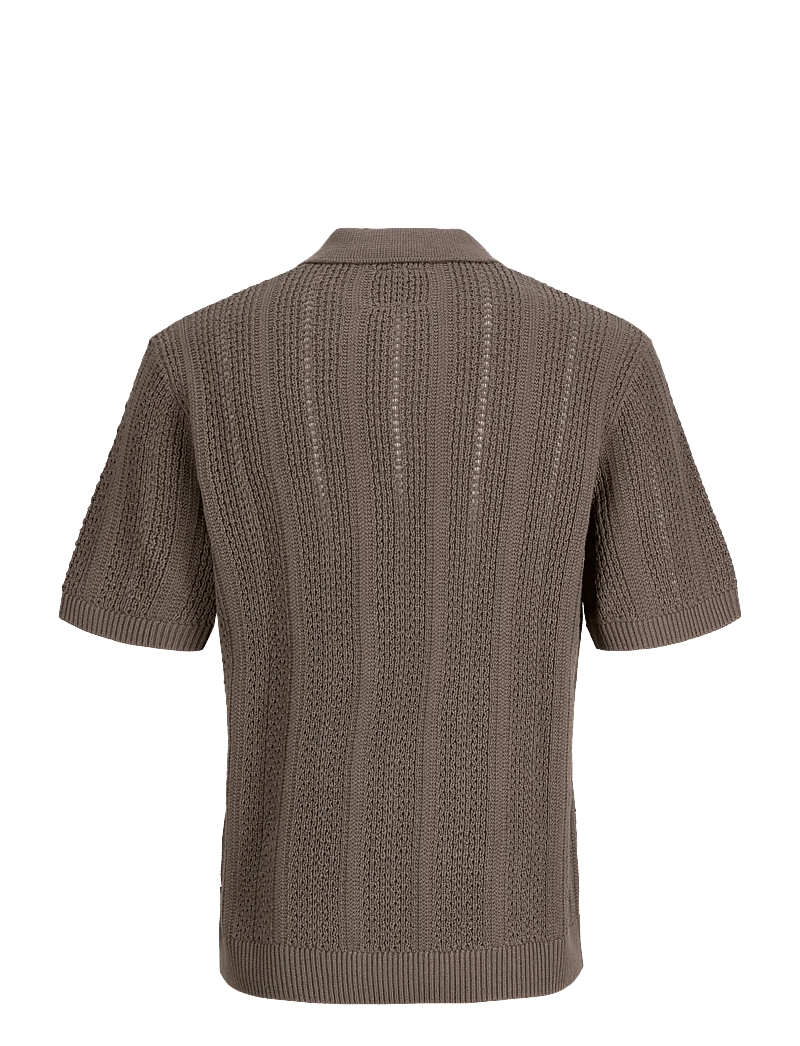 Jack & Jones - JPRBLAWINSTON KNIT POLO SS SN - polostrik - morel - 2