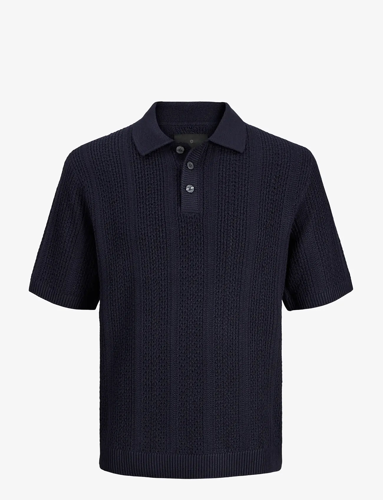 Jack & Jones - JPRBLAWINSTON KNIT POLO SS SN - polostrik - night sky - 1