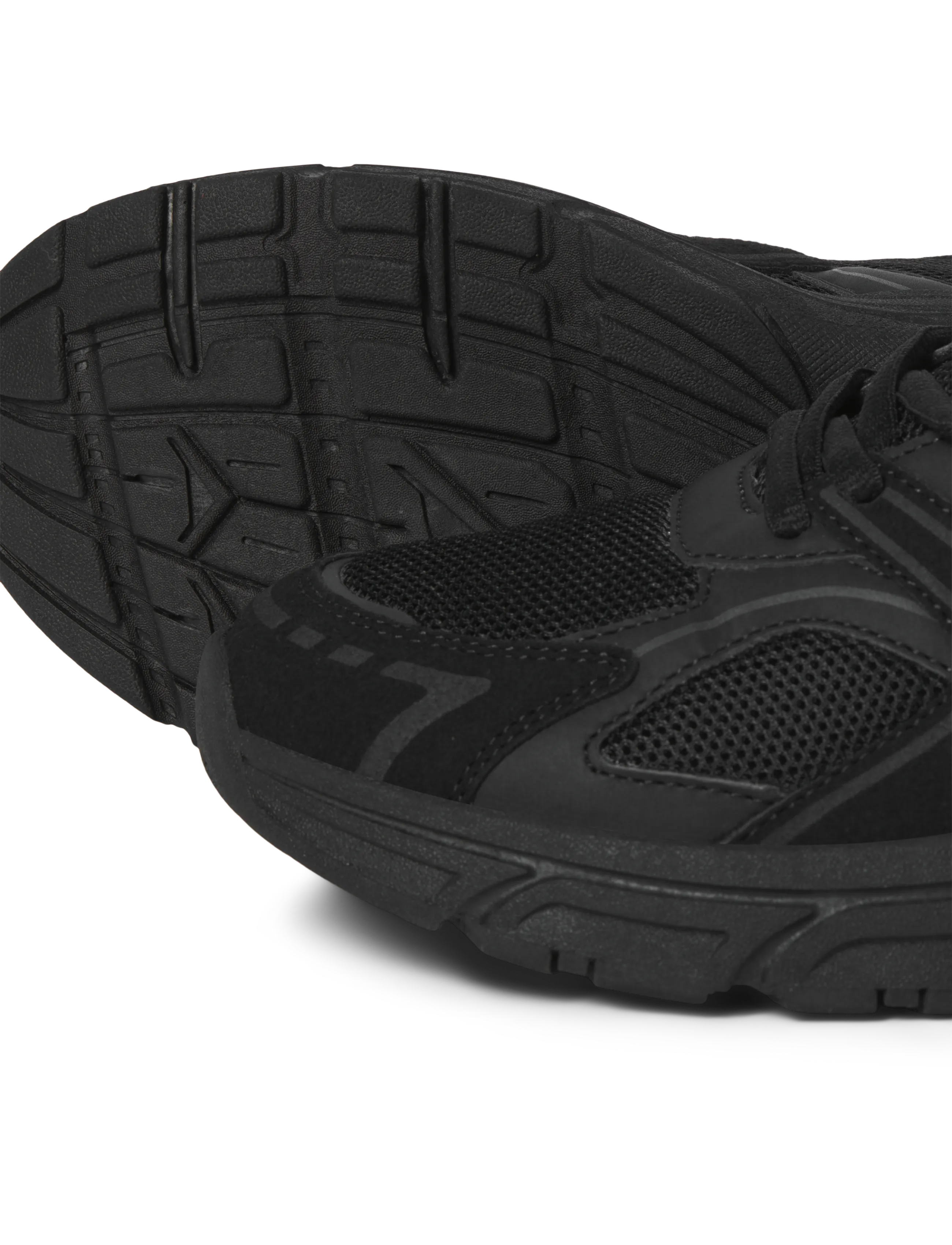 Jack & Jones - JFWASTRA COMBO SNEAKER - kõrge säärega tossud - anthracite - 3
