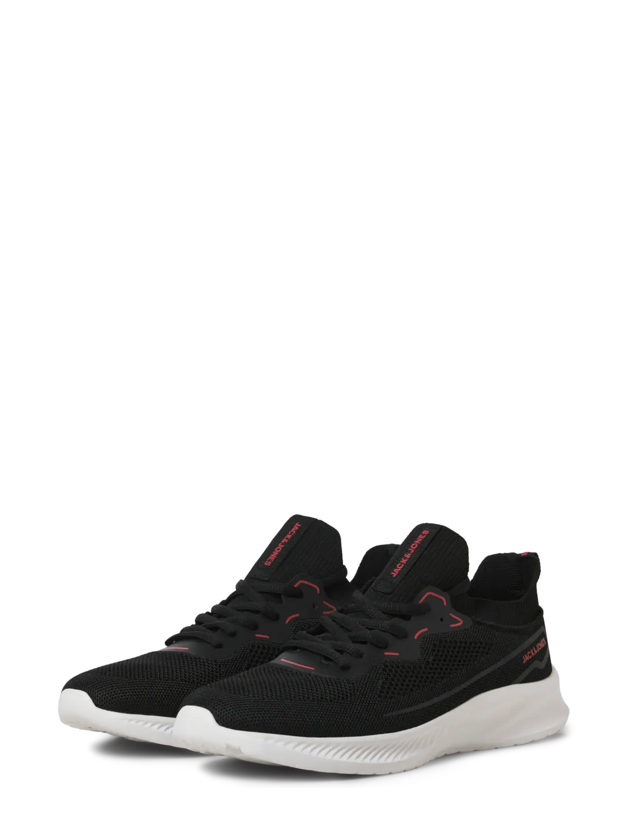 Jack & Jones - JFWJOSHUA KNIT SNEAKER - low tops - anthracite - 3