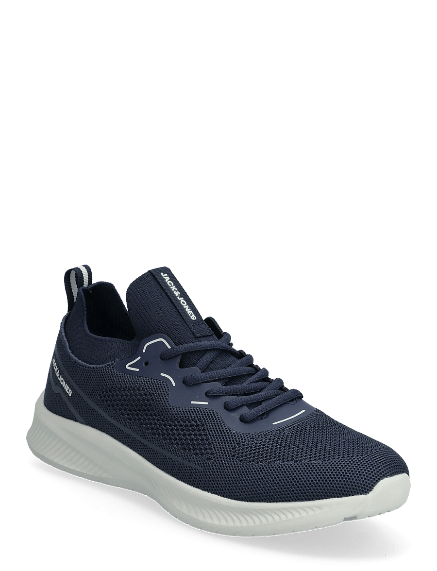 Jack & Jones - JFWJOSHUA KNIT SNEAKER - kõrge säärega tossud - navy blazer - 0