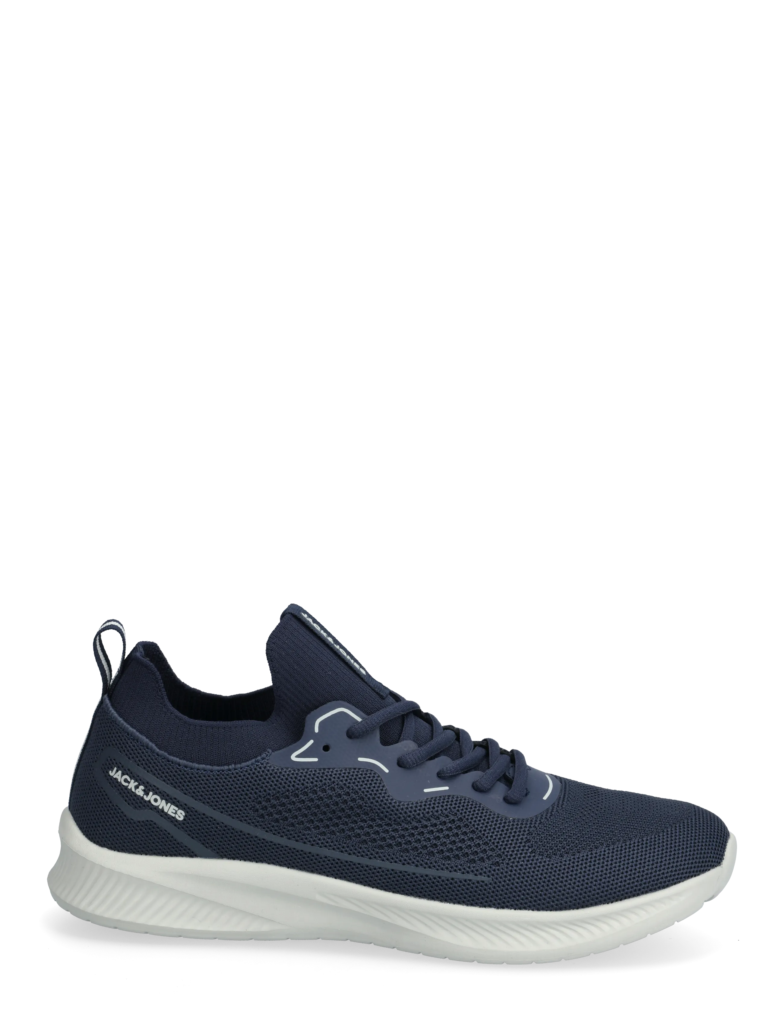 Jack & Jones - JFWJOSHUA KNIT SNEAKER - kõrge säärega tossud - navy blazer - 1