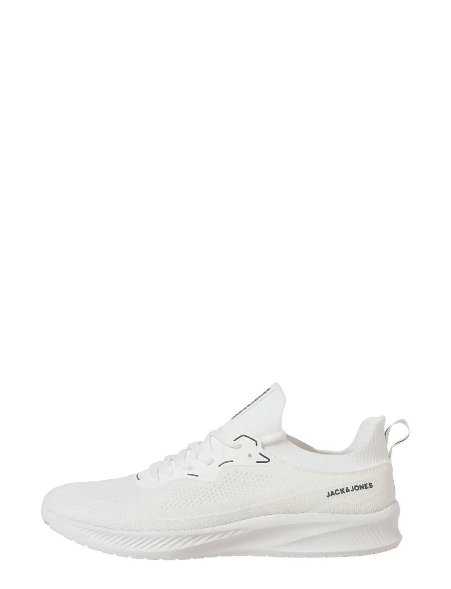 Jack & Jones - JFWJOSHUA KNIT SNEAKER - kõrge säärega tossud - white - 1