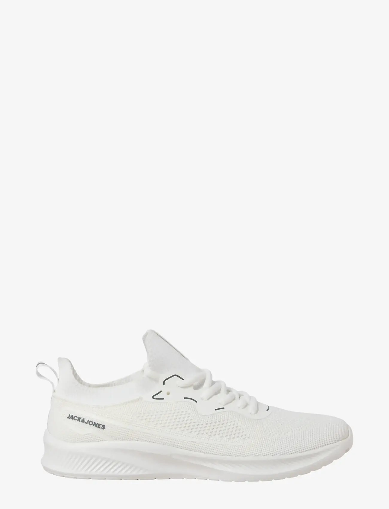 Jack & Jones - JFWJOSHUA KNIT SNEAKER - niedriger schnitt - white - 2