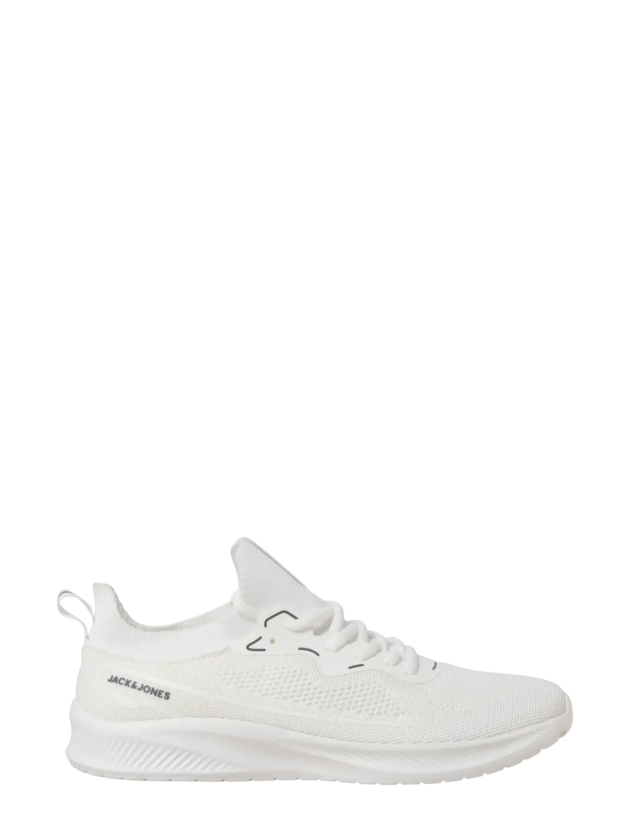 Jack & Jones - JFWJOSHUA KNIT SNEAKER - low tops - white - 2