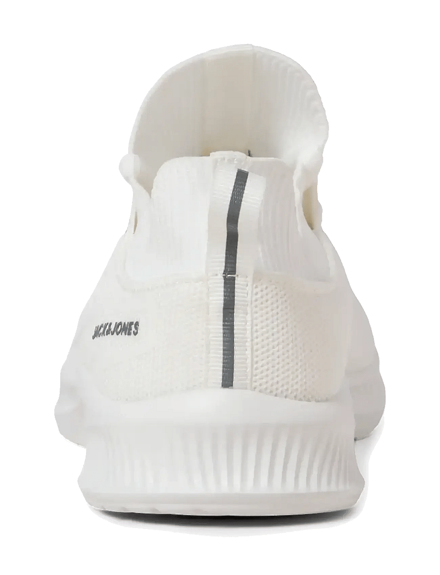 Jack & Jones - JFWJOSHUA KNIT SNEAKER - kõrge säärega tossud - white - 3