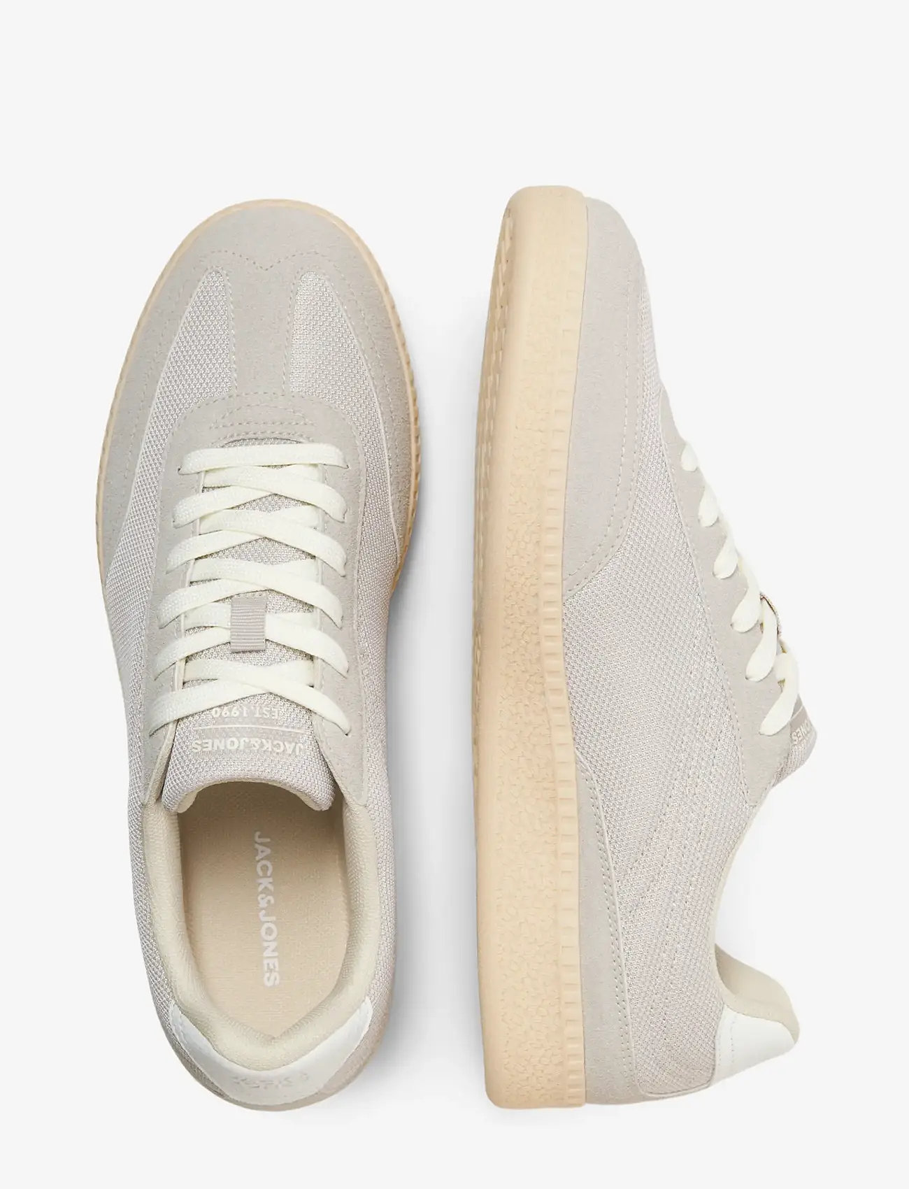 Jack & Jones - JFWSUMMIT COMBO SNEAKER - laveste priser - pumice stone - 4