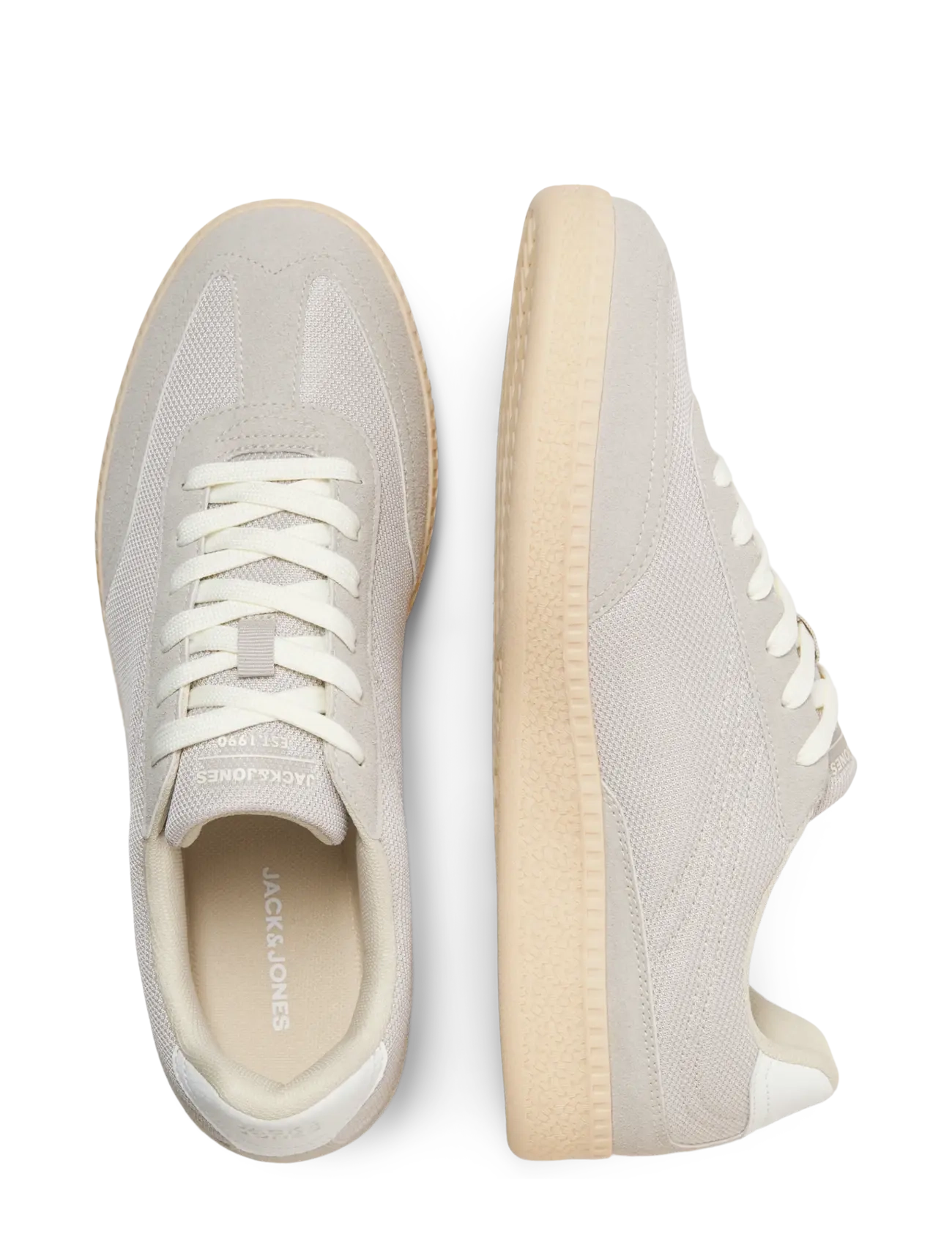 Jack & Jones - JFWSUMMIT COMBO SNEAKER - niedriger schnitt - pumice stone - 4