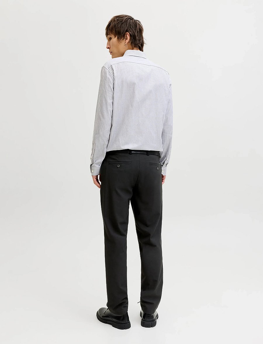 Jack & Jones - JPSTOLLIE CONNOR CHINO NOOS - chinos - black - 3