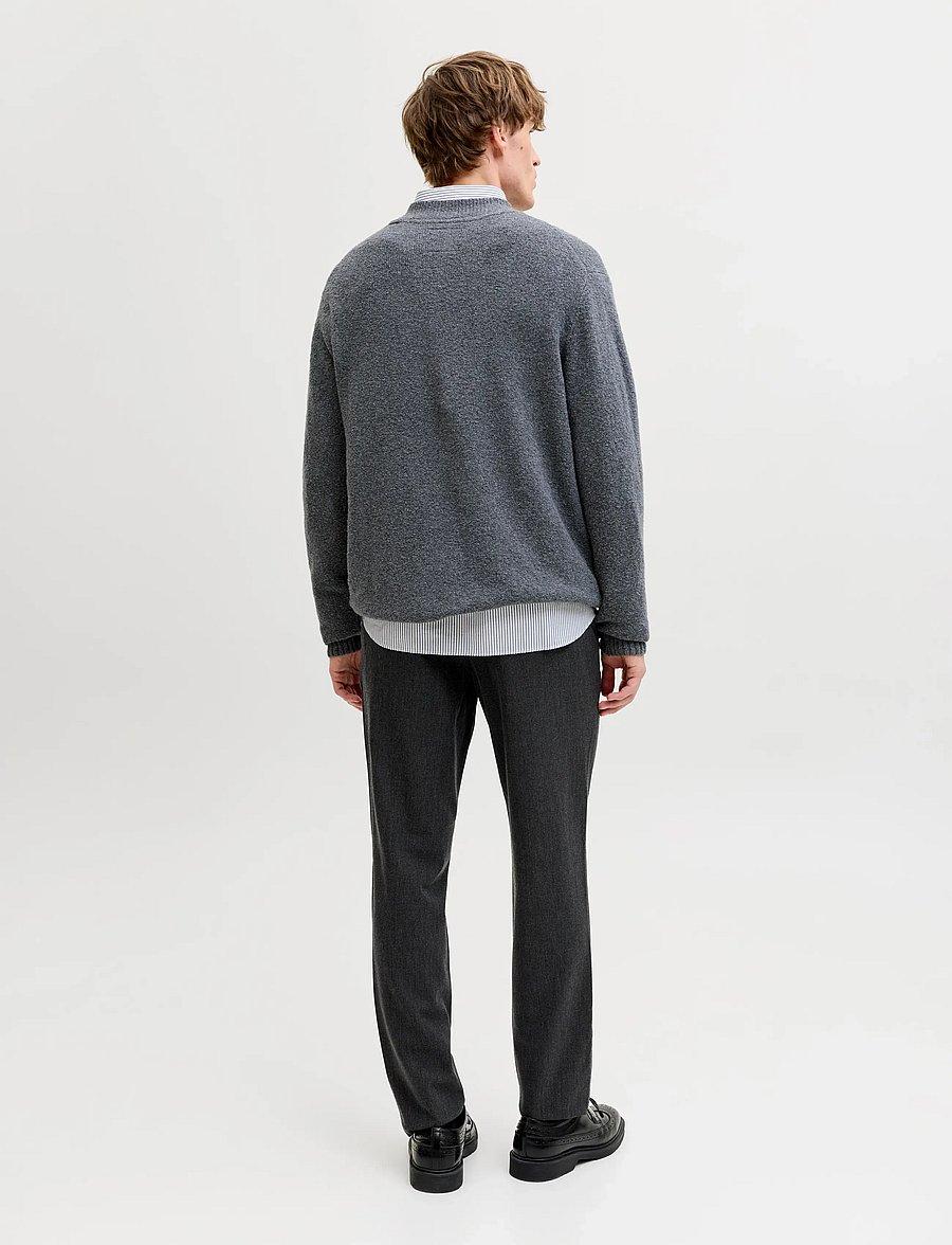 Jack & Jones - JPSTOLLIE CONNOR CHINO NOOS - chinos - dark grey - 3