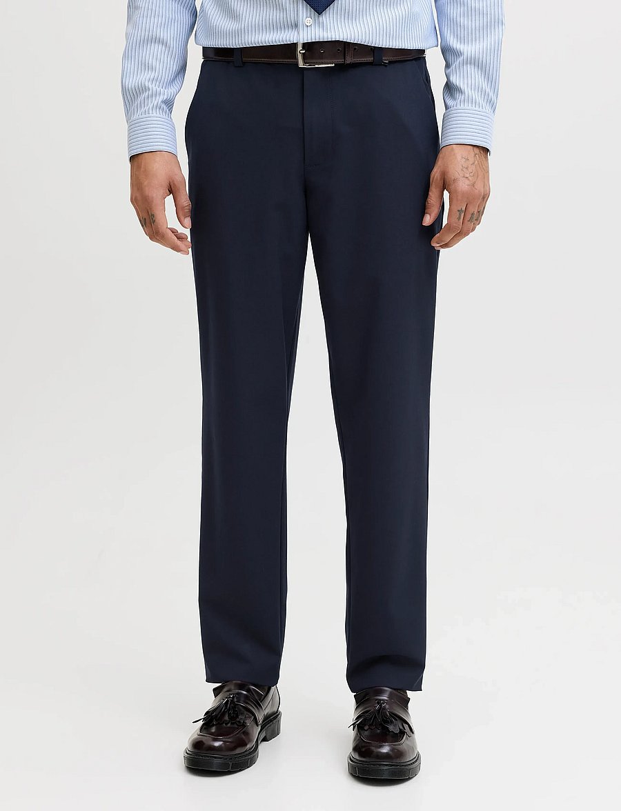 Jack & Jones - JPSTOLLIE CONNOR CHINO NOOS - chinos - dark navy - 0