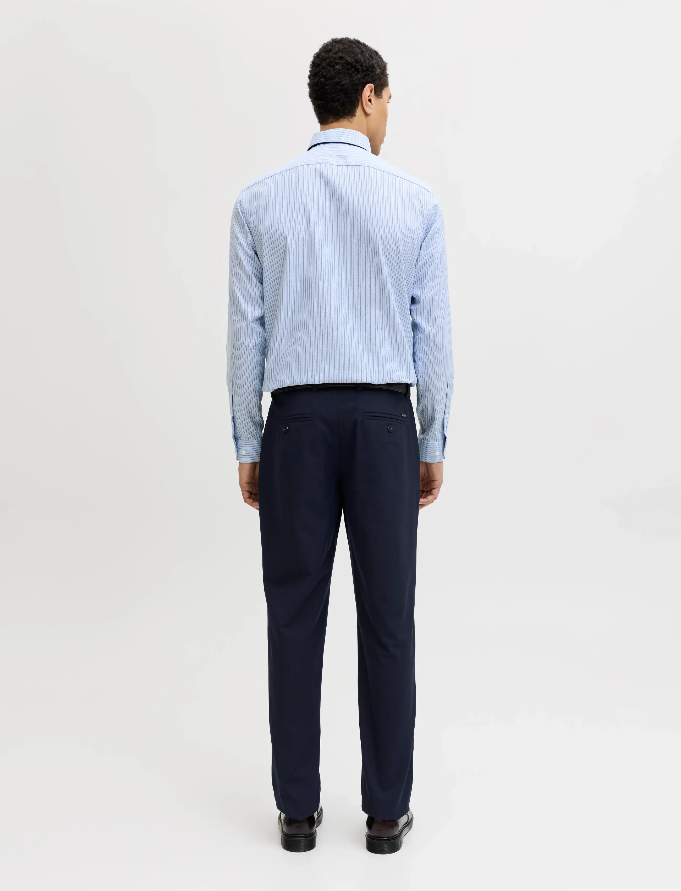Jack & Jones - JPSTOLLIE CONNOR CHINO NOOS - chinos - dark navy - 3