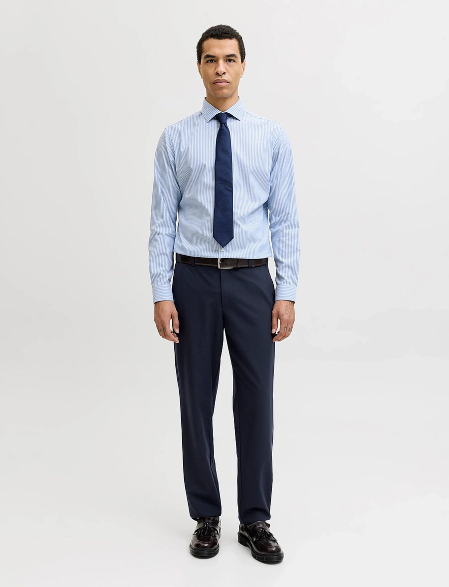 Jack & Jones - JPSTOLLIE CONNOR CHINO NOOS - chinos - dark navy - 4