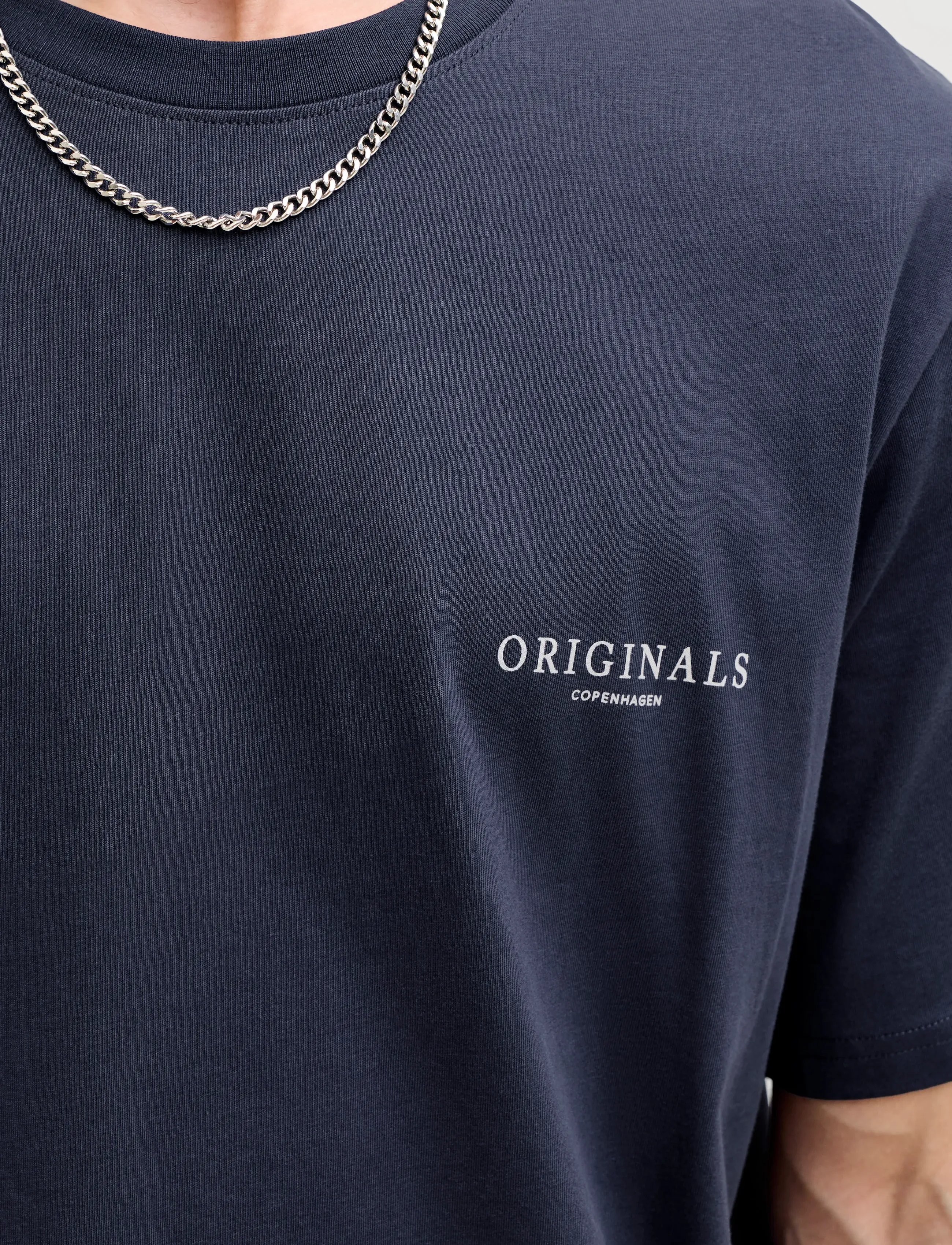 Jack & Jones - JORMONTAUK AOP BACK TEE SS CREW NECK SN - kurzärmelig - odyssey gray - 5