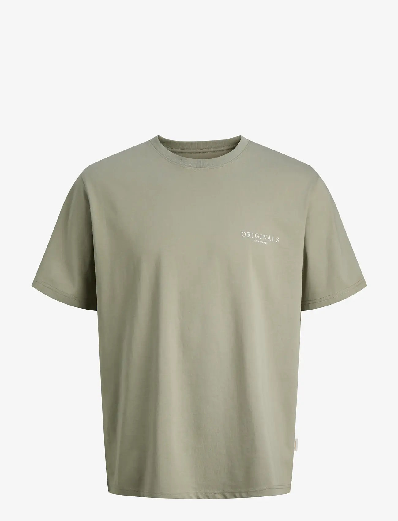 Jack & Jones - JORMONTAUK AOP BACK TEE SS CREW NECK SN - kortærmede t-shirts - seagrass - 1