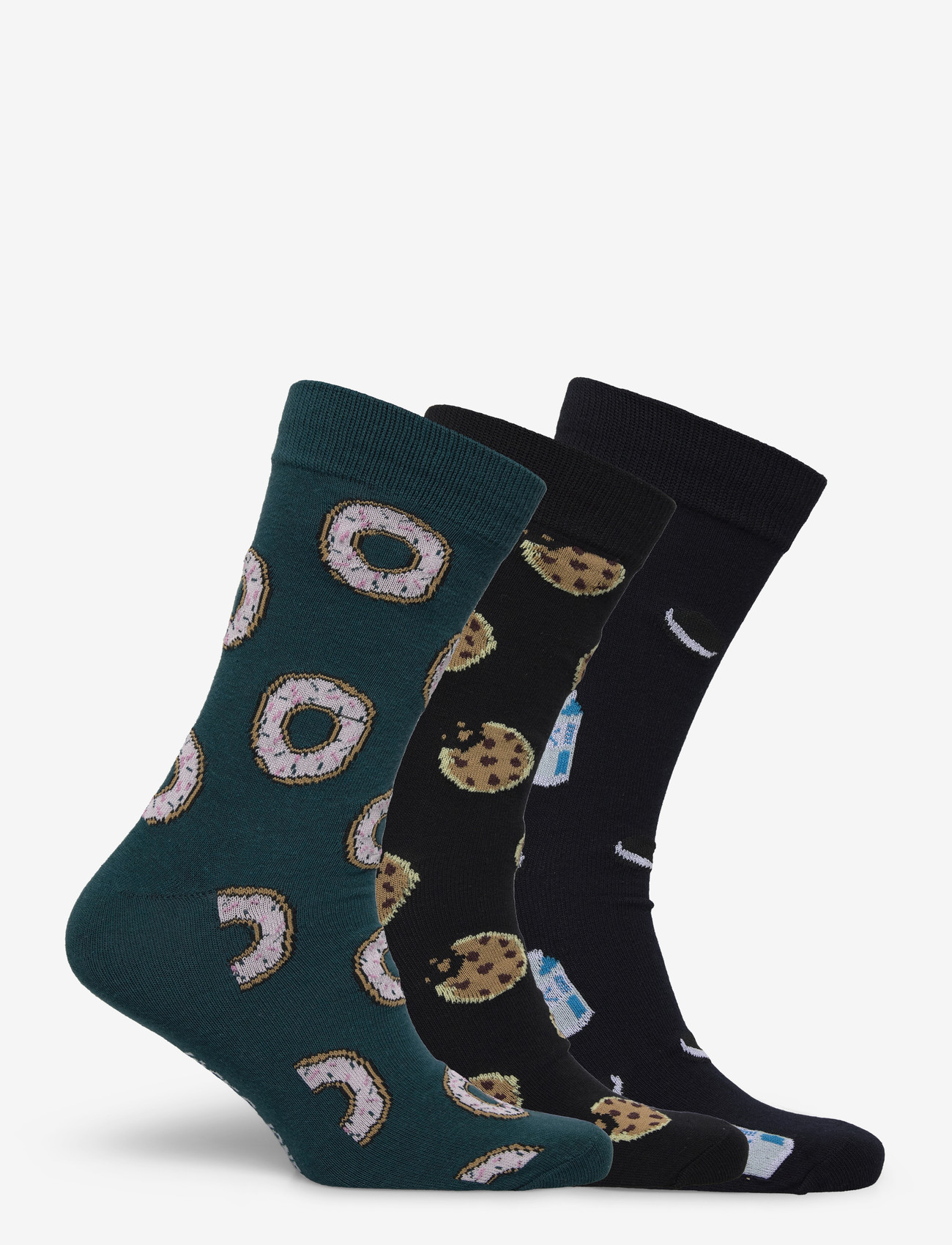 Jack & Jones - JACCOOKIES SOCKS 3 PACK - madalaimad hinnad - mediterranea - 1