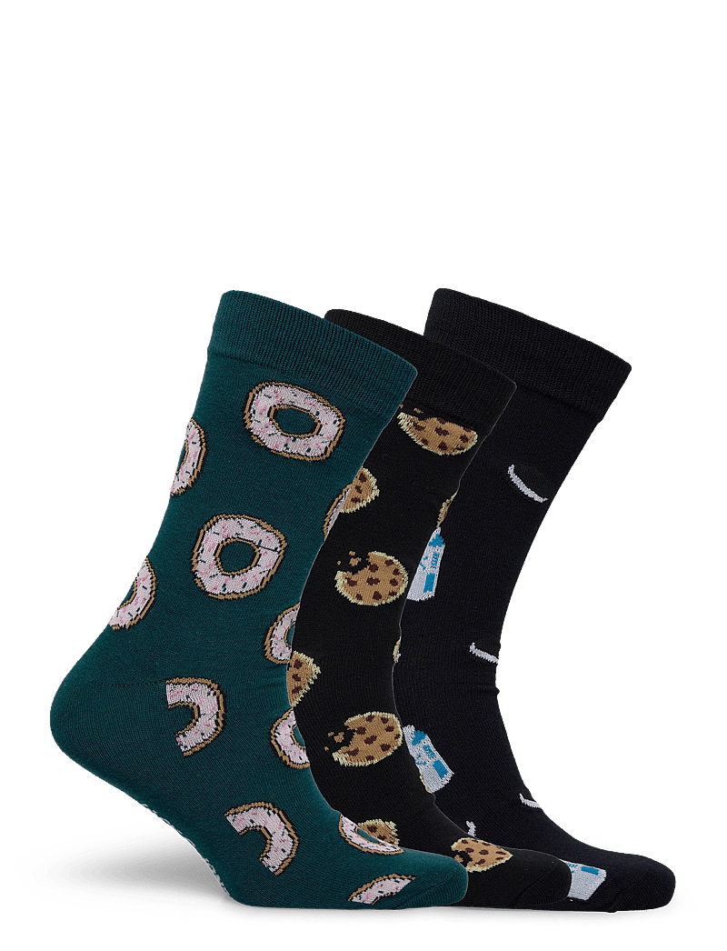 Jack & Jones - JACCOOKIES SOCKS 3 PACK - sokker - mediterranea - 1