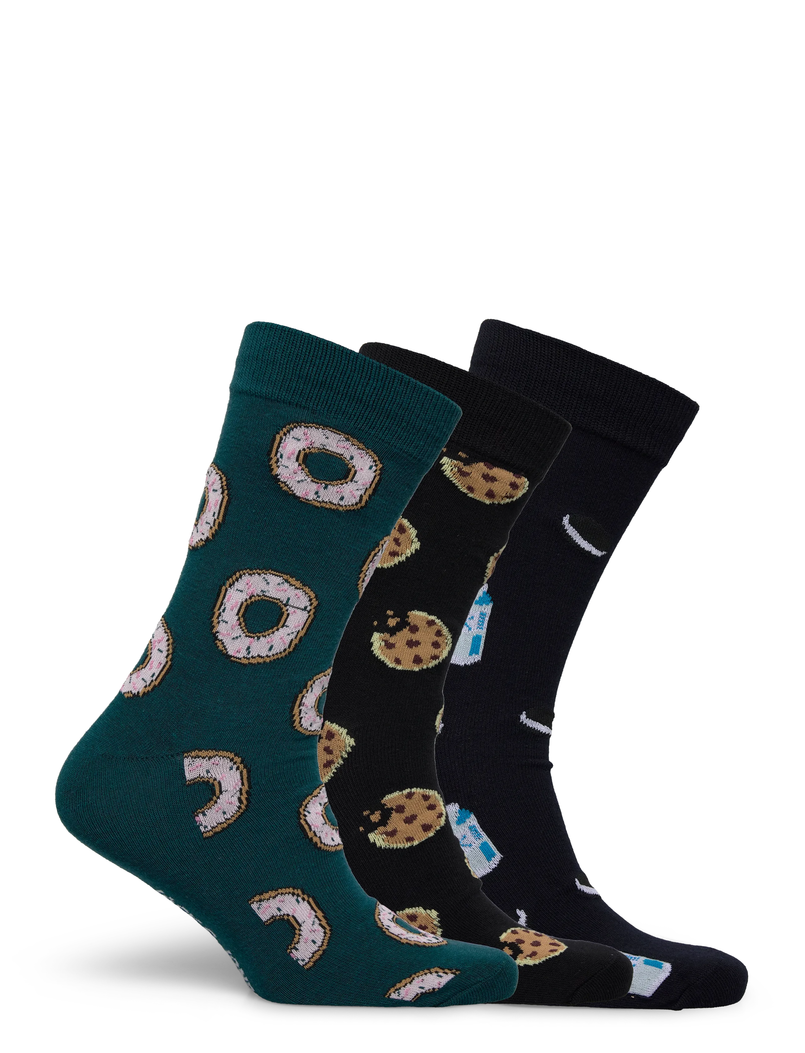 Jack & Jones - JACCOOKIES SOCKS 3 PACK - laagste prijzen - mediterranea - 1
