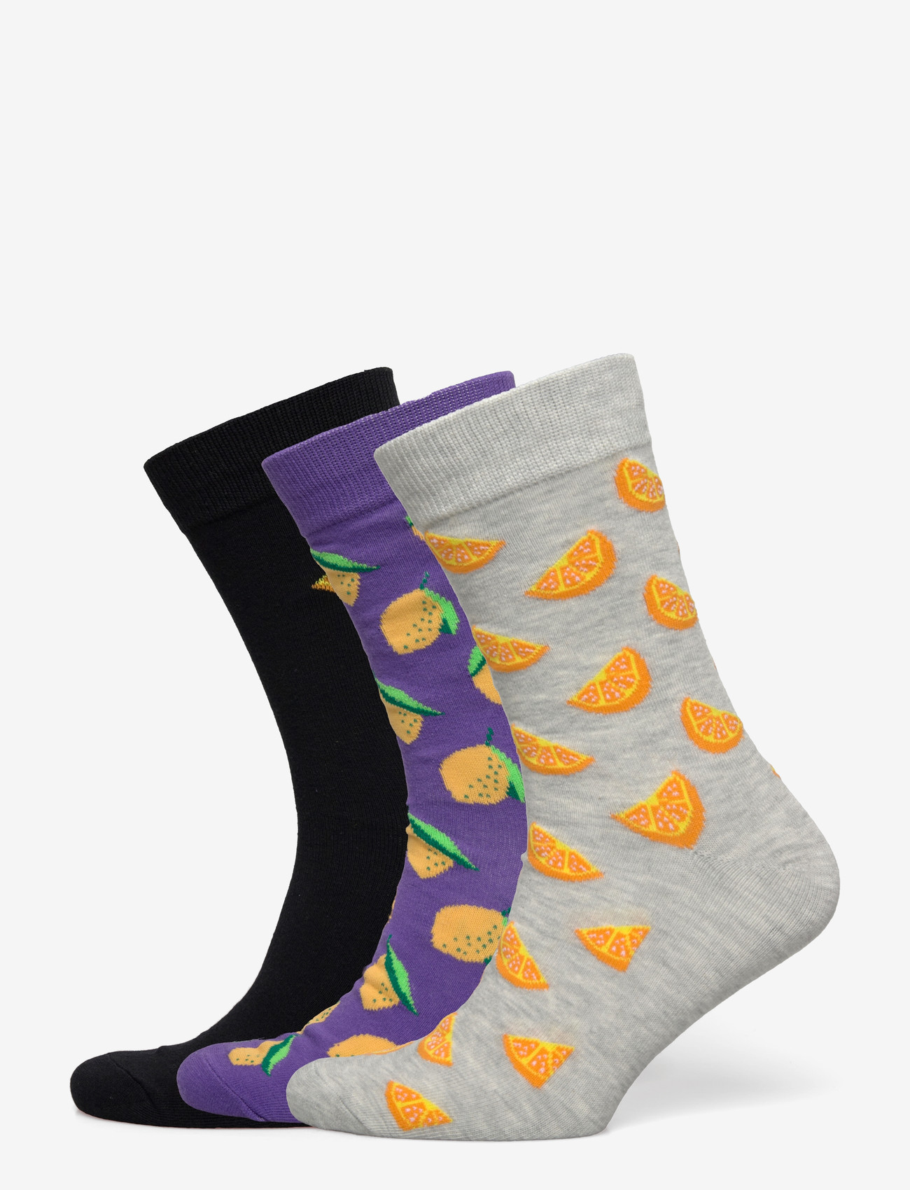 Jack & Jones - JACORANGES SOCKS 3 PACK - sokker - light grey melange - 0