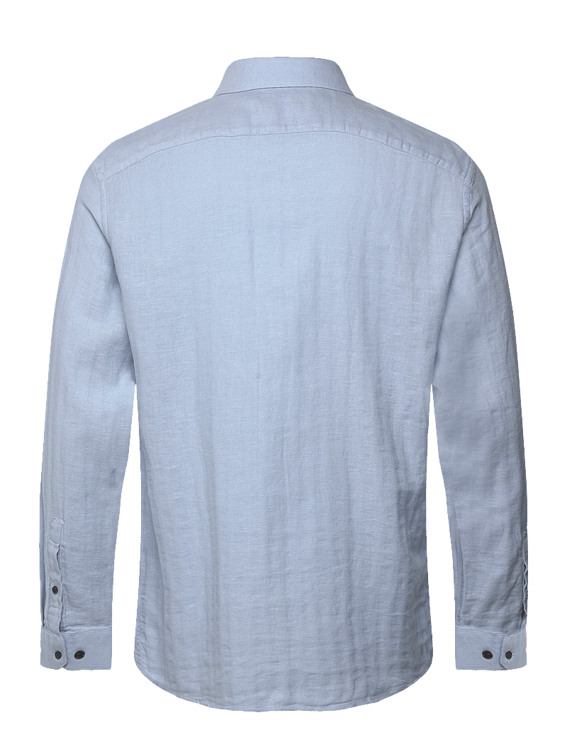 Jack & Jones - JPRBLAPARKER LINEN BLEND L/S SHIRT - hørskjorter - chambray blue - 1