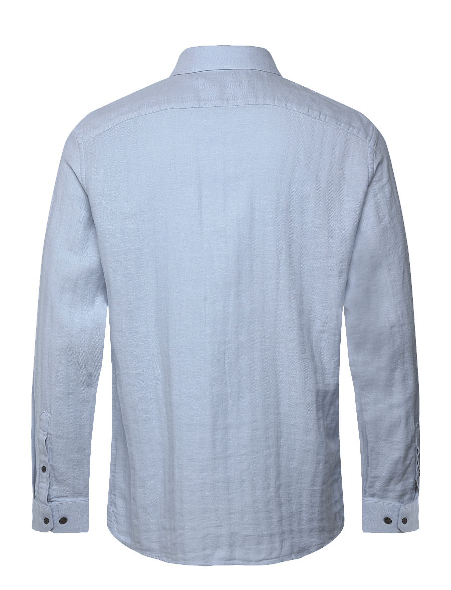 Jack & Jones - JPRBLAPARKER LINEN BLEND L/S SHIRT - leinenhemden - chambray blue - 1