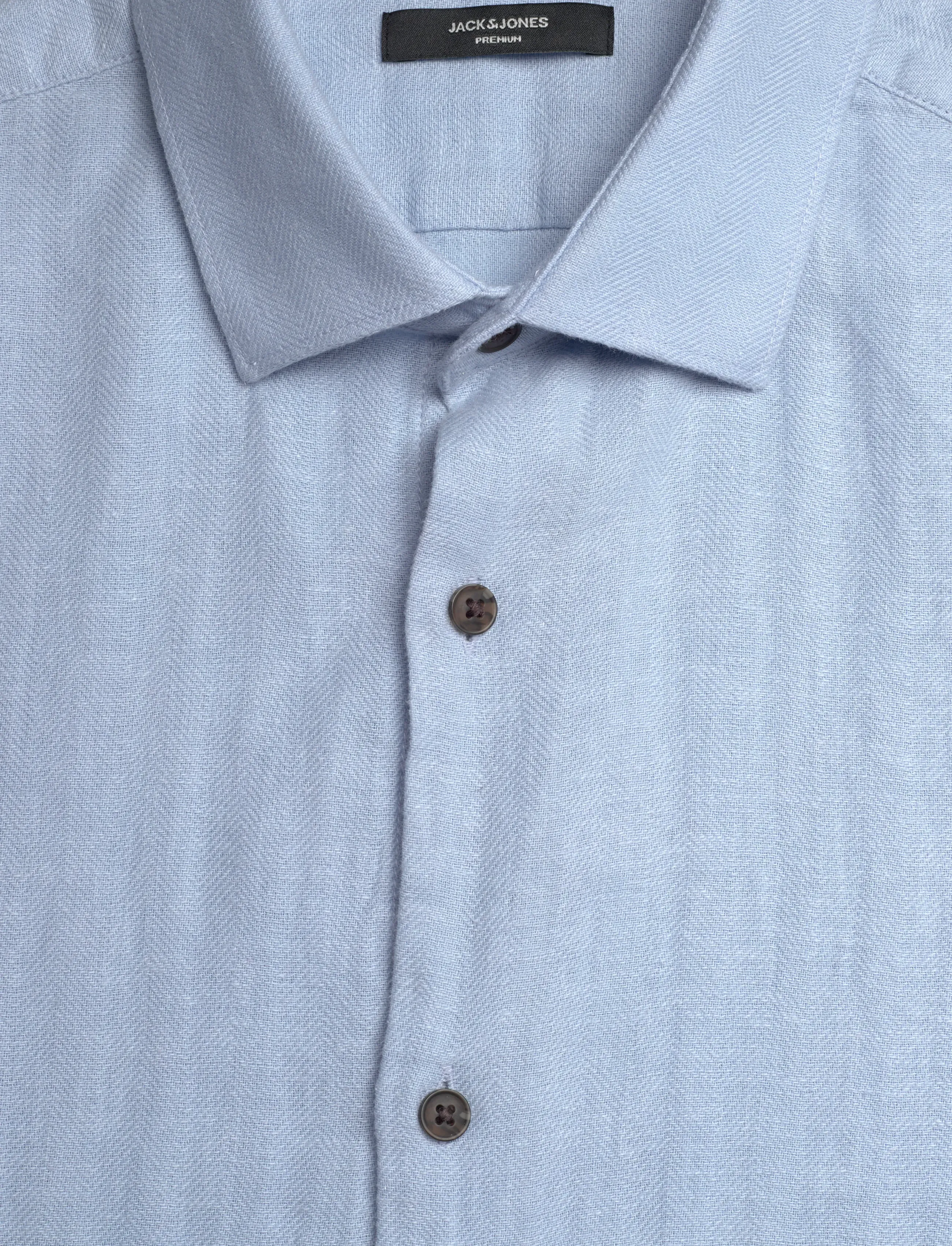 Jack & Jones - JPRBLAPARKER LINEN BLEND L/S SHIRT - leinenhemden - chambray blue - 2