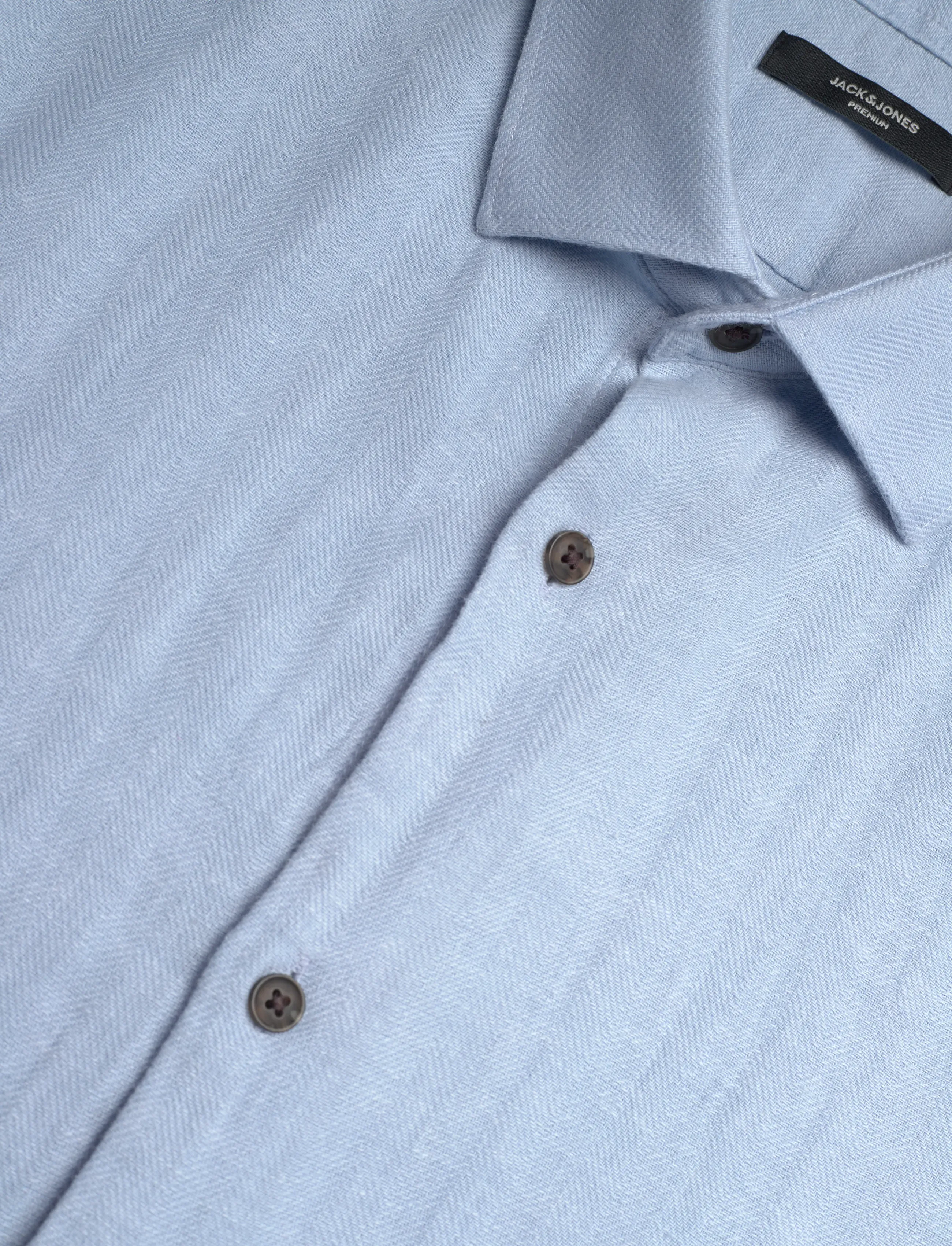 Jack & Jones - JPRBLAPARKER LINEN BLEND L/S SHIRT - leinenhemden - chambray blue - 3