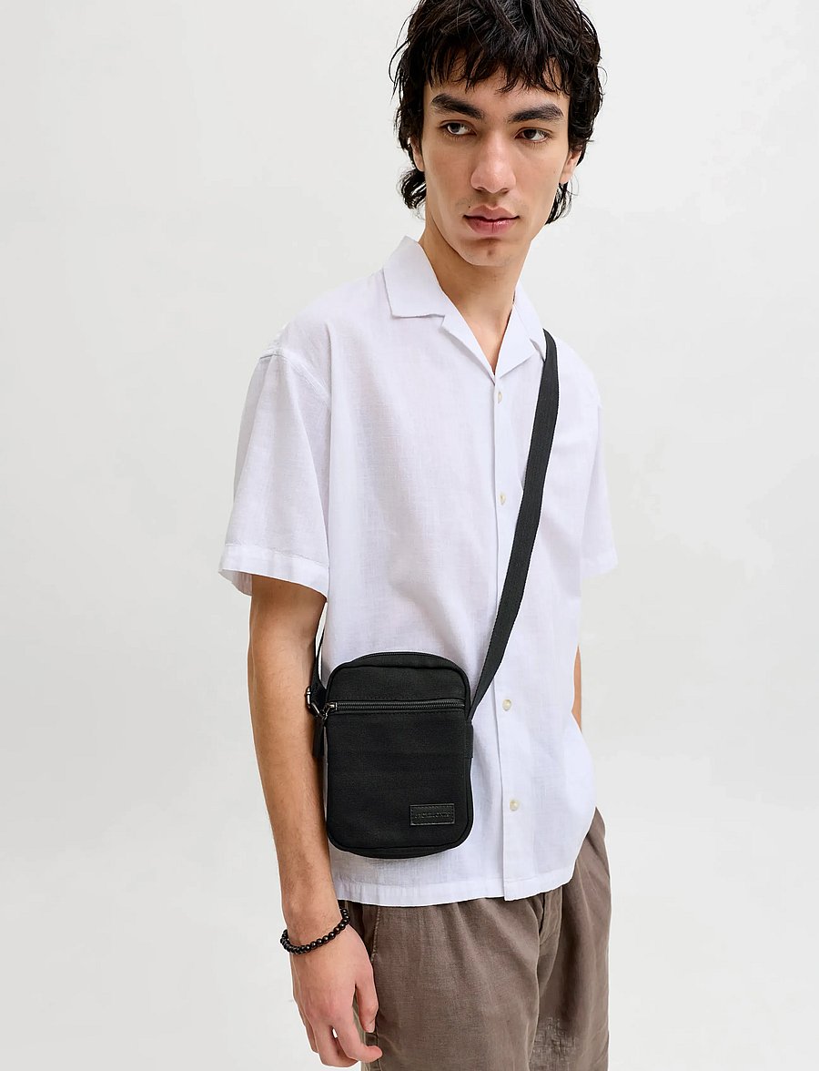 Jack & Jones - JACPASCAL SLINGBAG SN - mallistot - black - 0