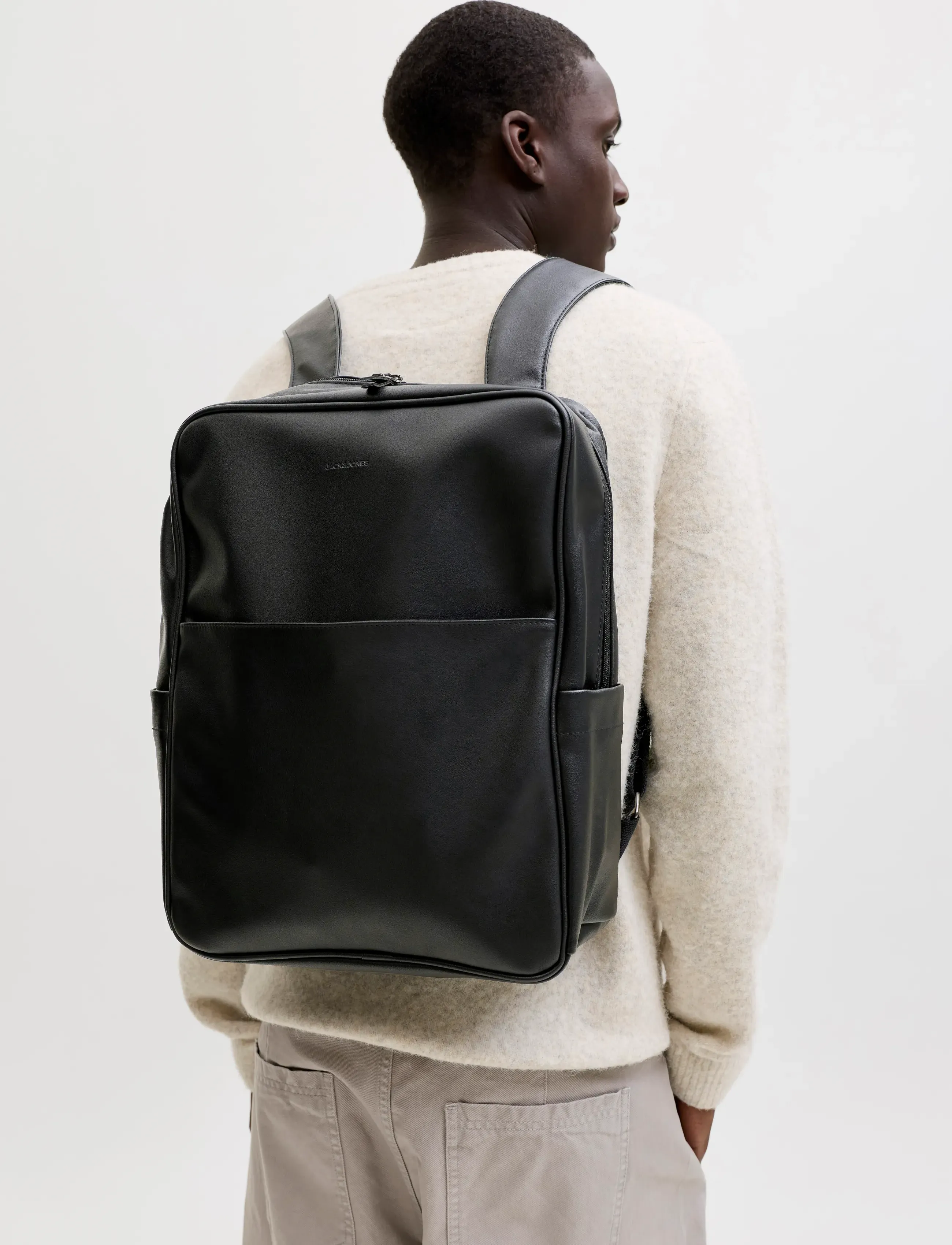 Jack & Jones Jactatum Backpack, One Size, Black, Tasker > Rygsække, Herre