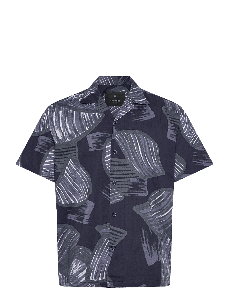 Jack & Jones - JPRBLAVENICE PRINT S/S SHIRT - hemden mit muster - night sky - 0