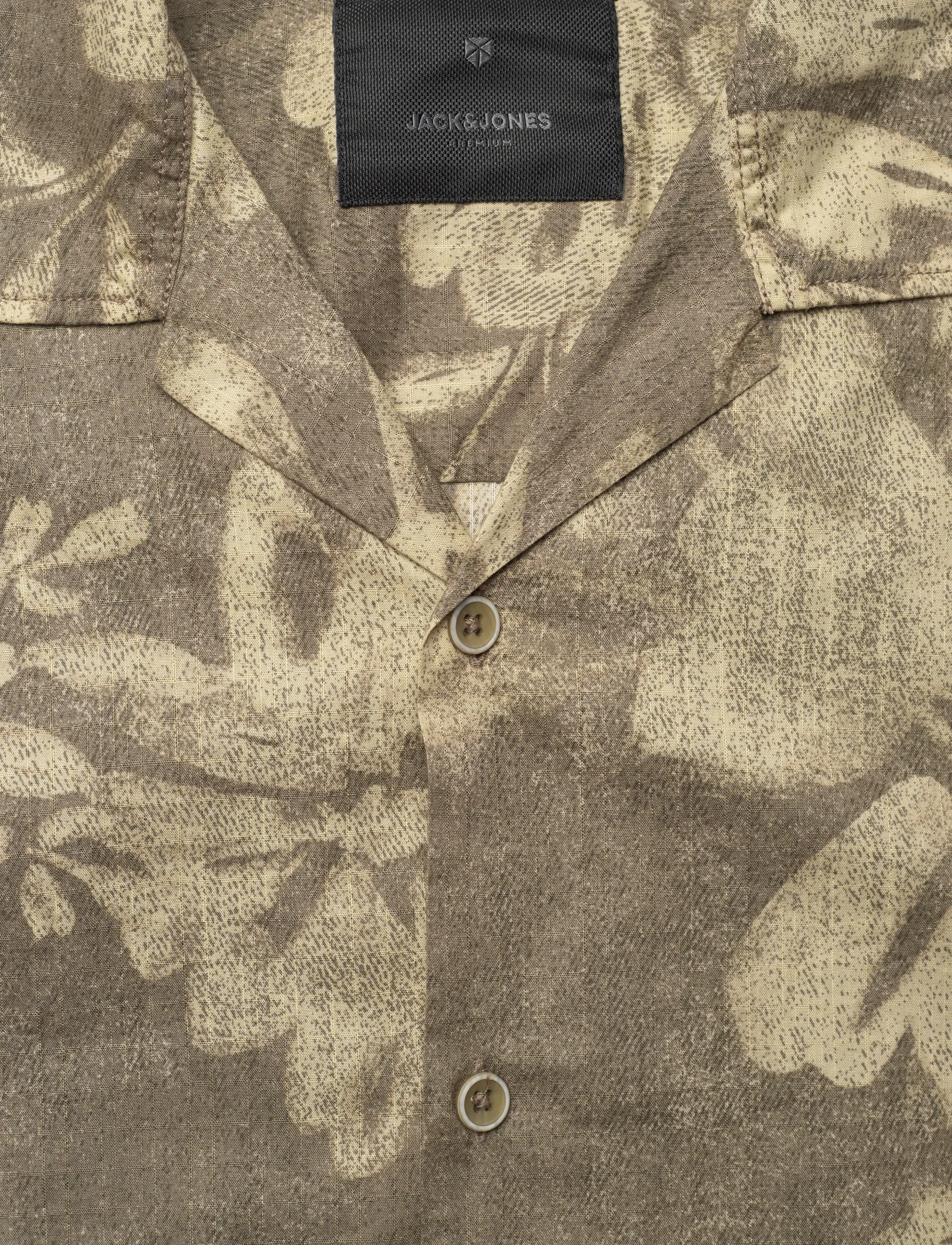 Jack & Jones - JPRBLAVENICE PRINT S/S SHIRT - hemden mit muster - smokey olive - 2