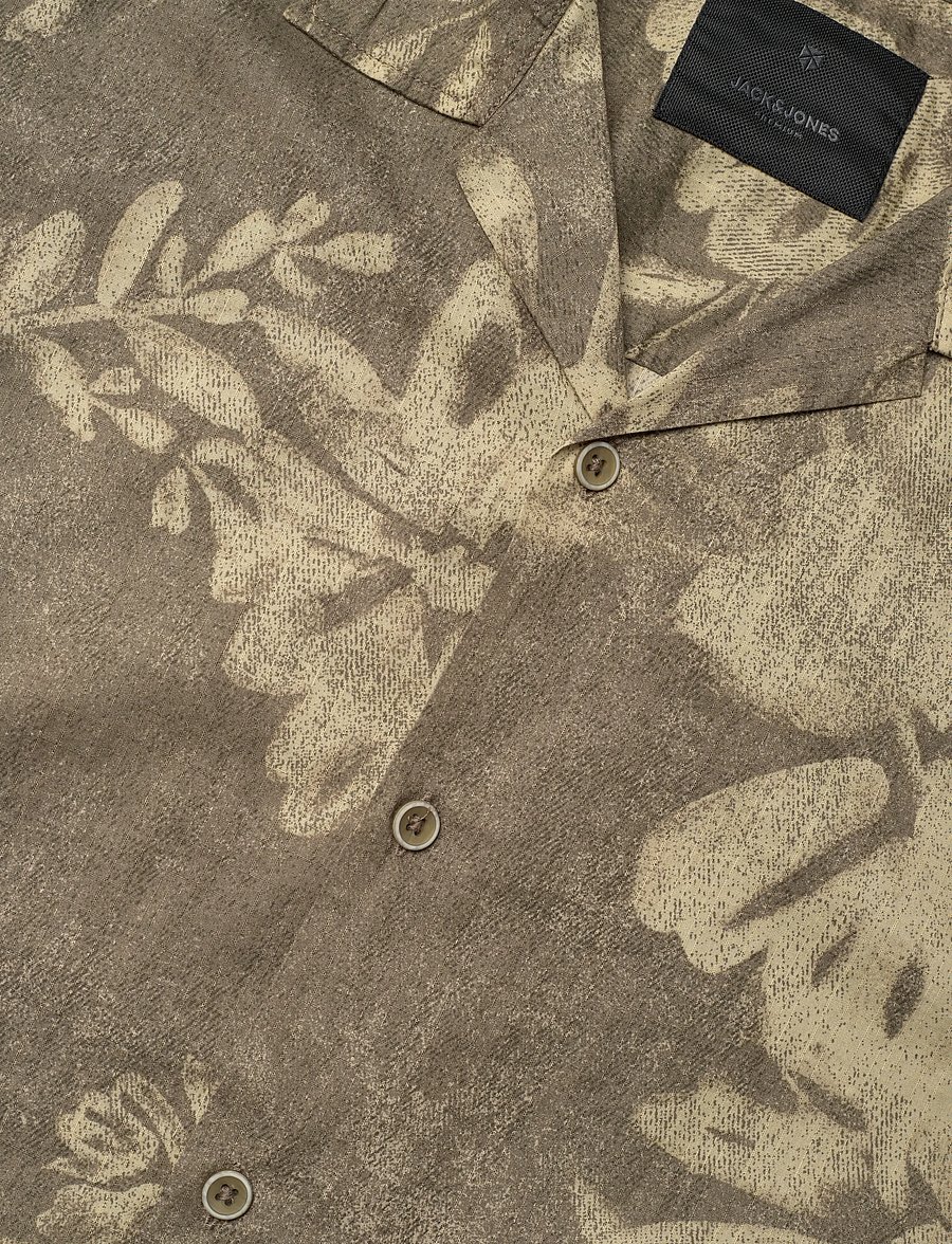 Jack & Jones - JPRBLAVENICE PRINT S/S SHIRT - hemden mit muster - smokey olive - 3