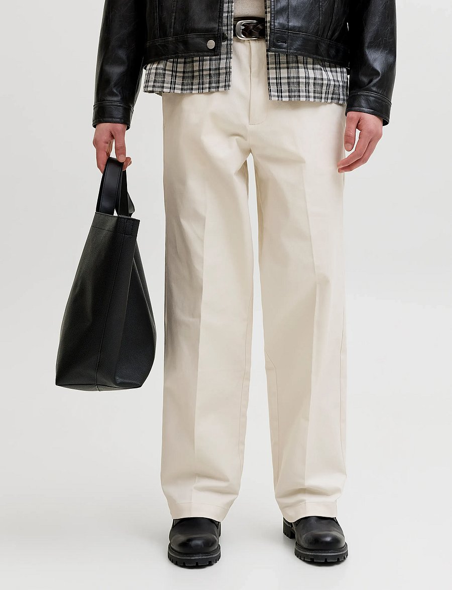 Jack & Jones - JPSTBILL CAMDEN CHINO LN - chinos - jet stream - 0