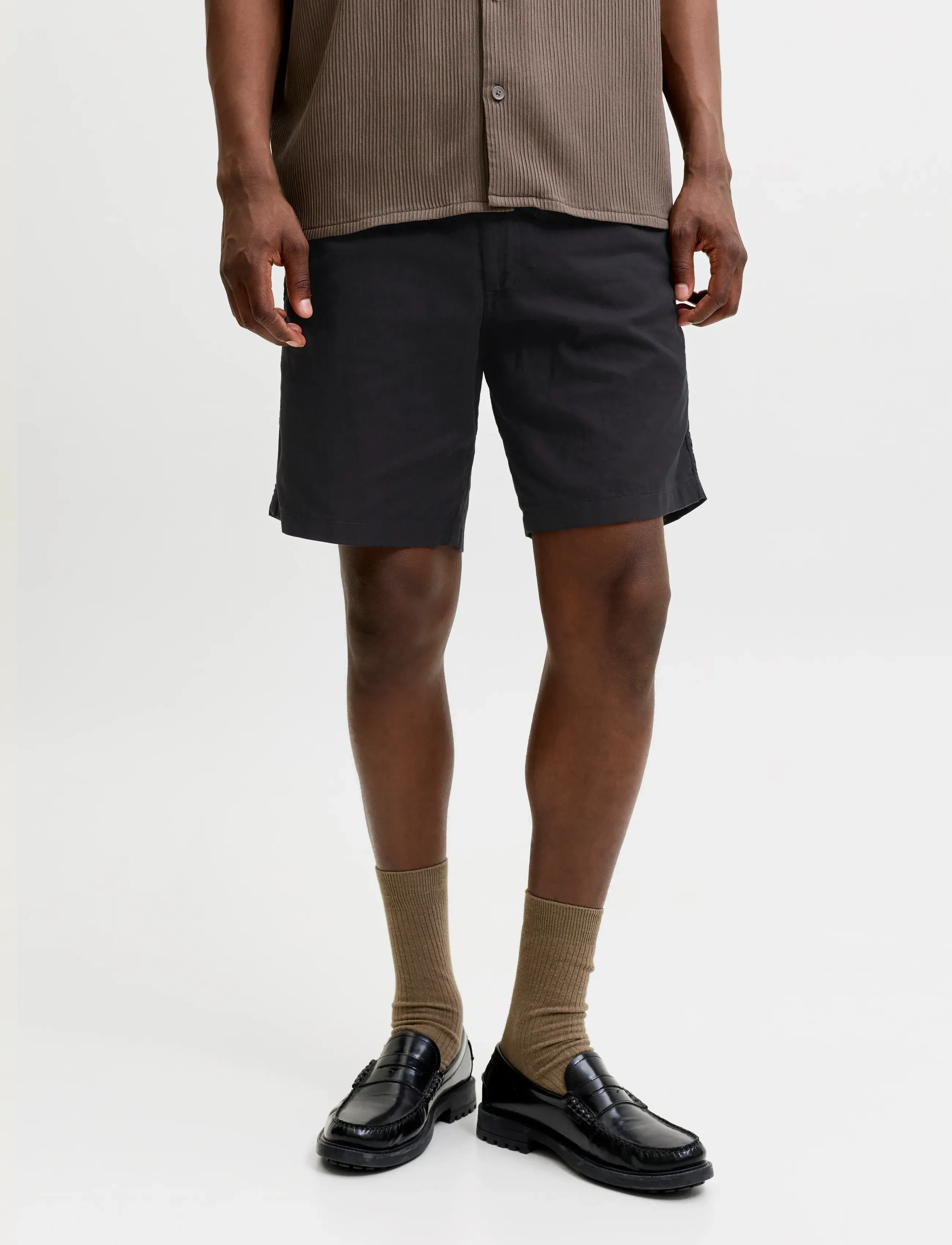 Jack & Jones Jpstjaiden Hybrid Bondi Jog Short Reg Sn, Mænd, Jogging Shorts, Sort, Str: L