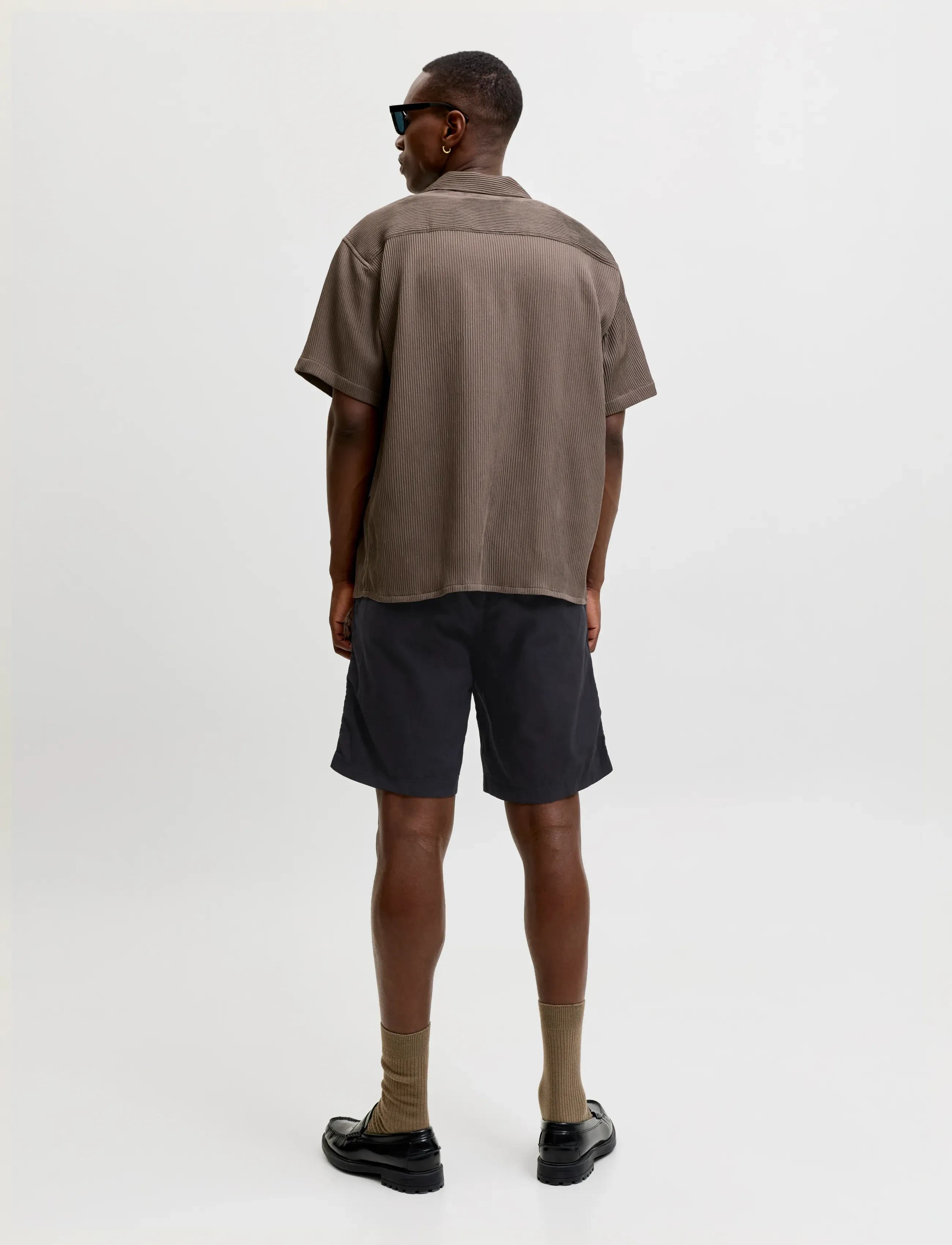 Jack & Jones - JPSTJAIDEN HYBRID BONDI JOG SHORT REG SN - lühikesed vabaajapüksid - black - 3