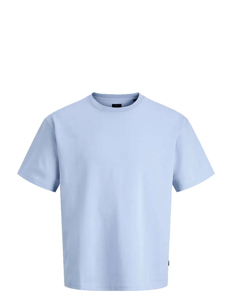 Jack & Jones - JPRBLAETHAN SS LOGO TEE SN - kurzärmelig - chambray blue - 1
