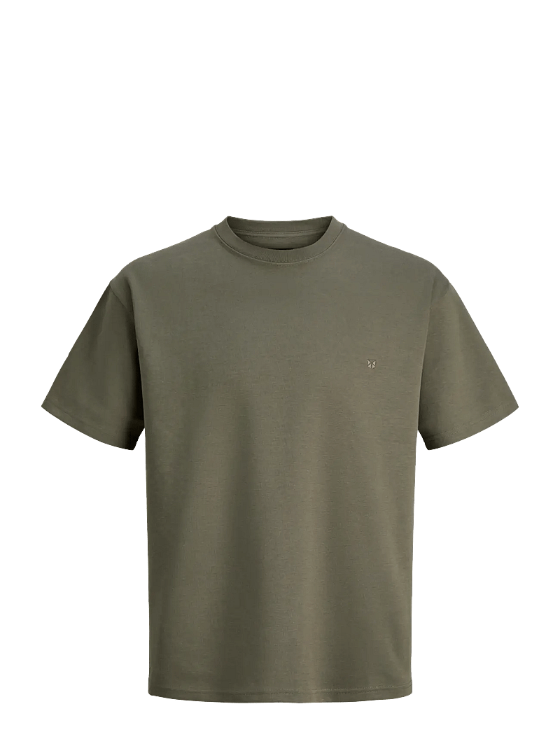Jack & Jones - JPRBLAETHAN SS LOGO TEE SN - lühikeste varrukatega t-särgid - smokey olive - 1
