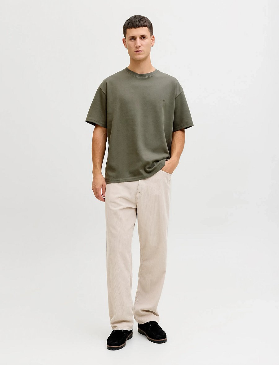 Jack & Jones - JPRBLAETHAN SS LOGO TEE SN - kurzärmelig - smokey olive - 3