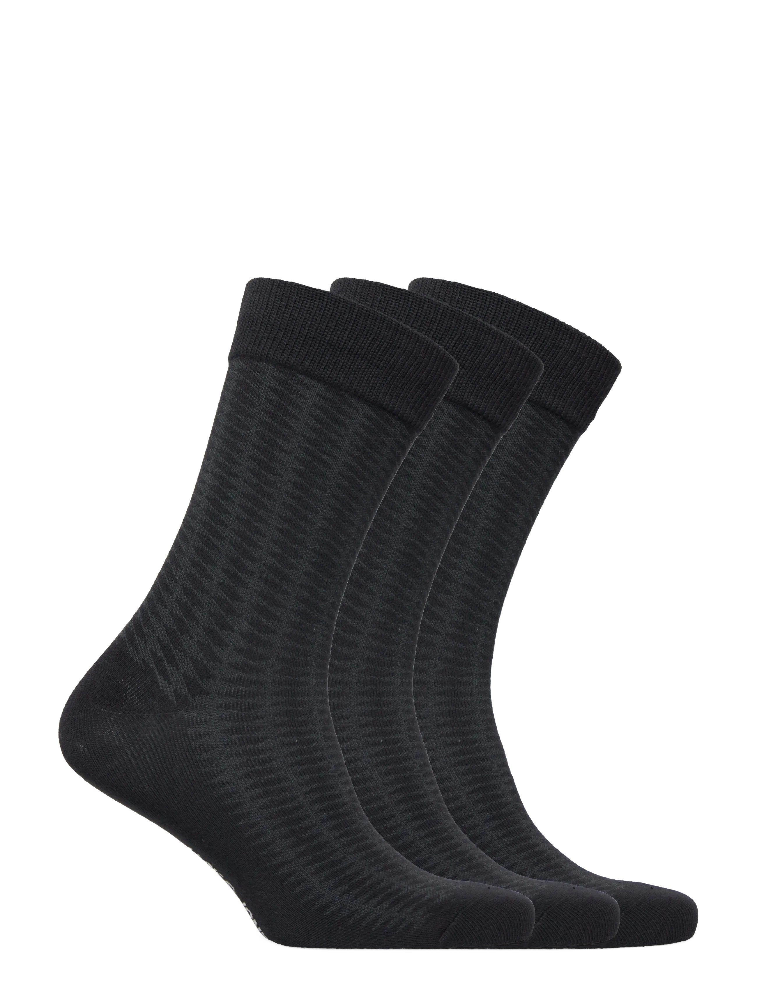 Jack & Jones - JACDIAMOND STRUCTURE SOCKS 3 PACK SN - lowest prices - black - 1