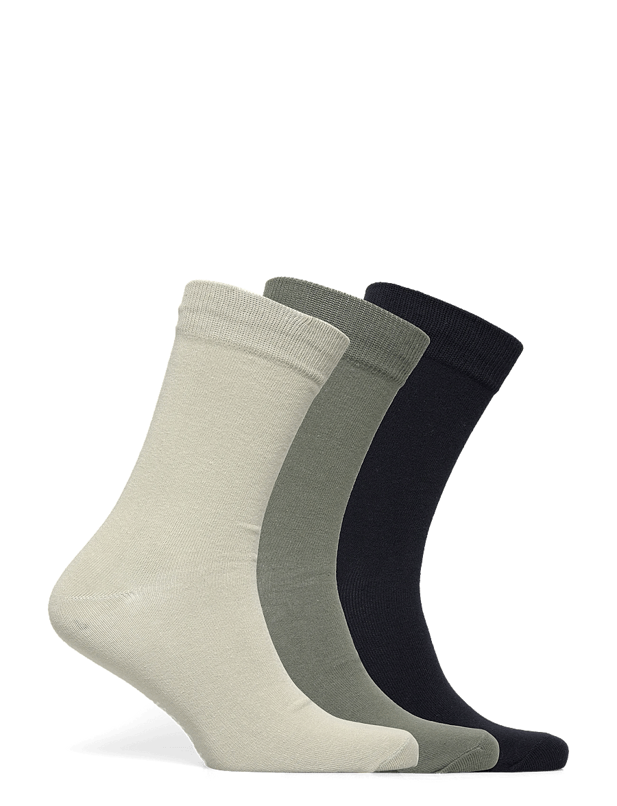 Jack & Jones - JACMAX SOLID SOCKS 3 PACK - tennissocken - smokey olive - 1